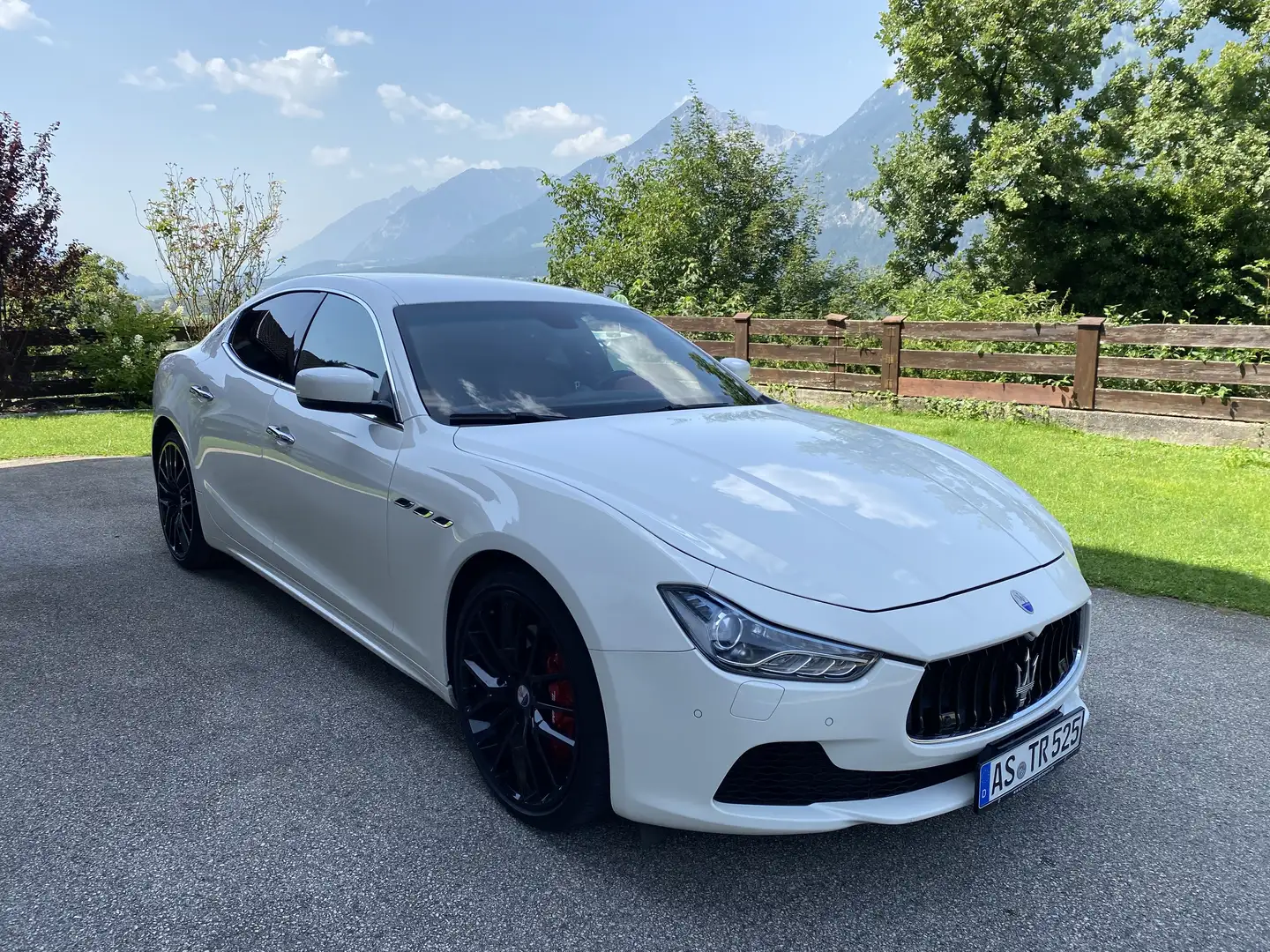 Maserati Ghibli S Weiß - 1