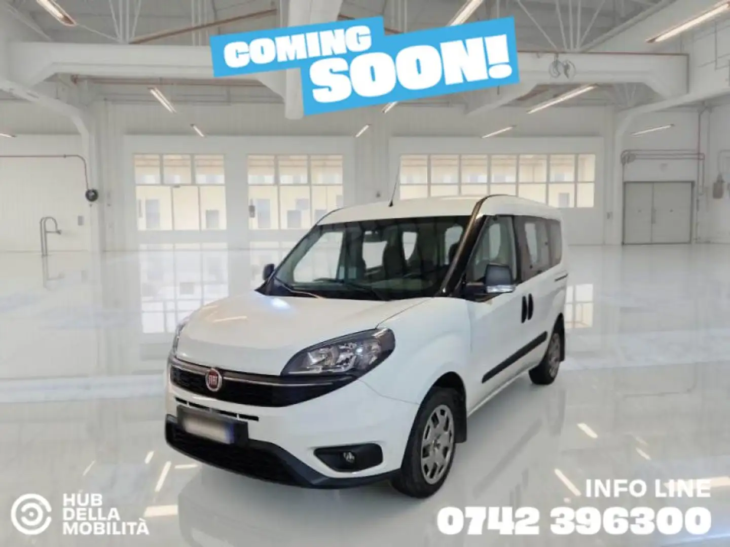 Fiat Doblo Doblò 1.4 Natural Power PC Combi M1 Lounge Blanco - 2