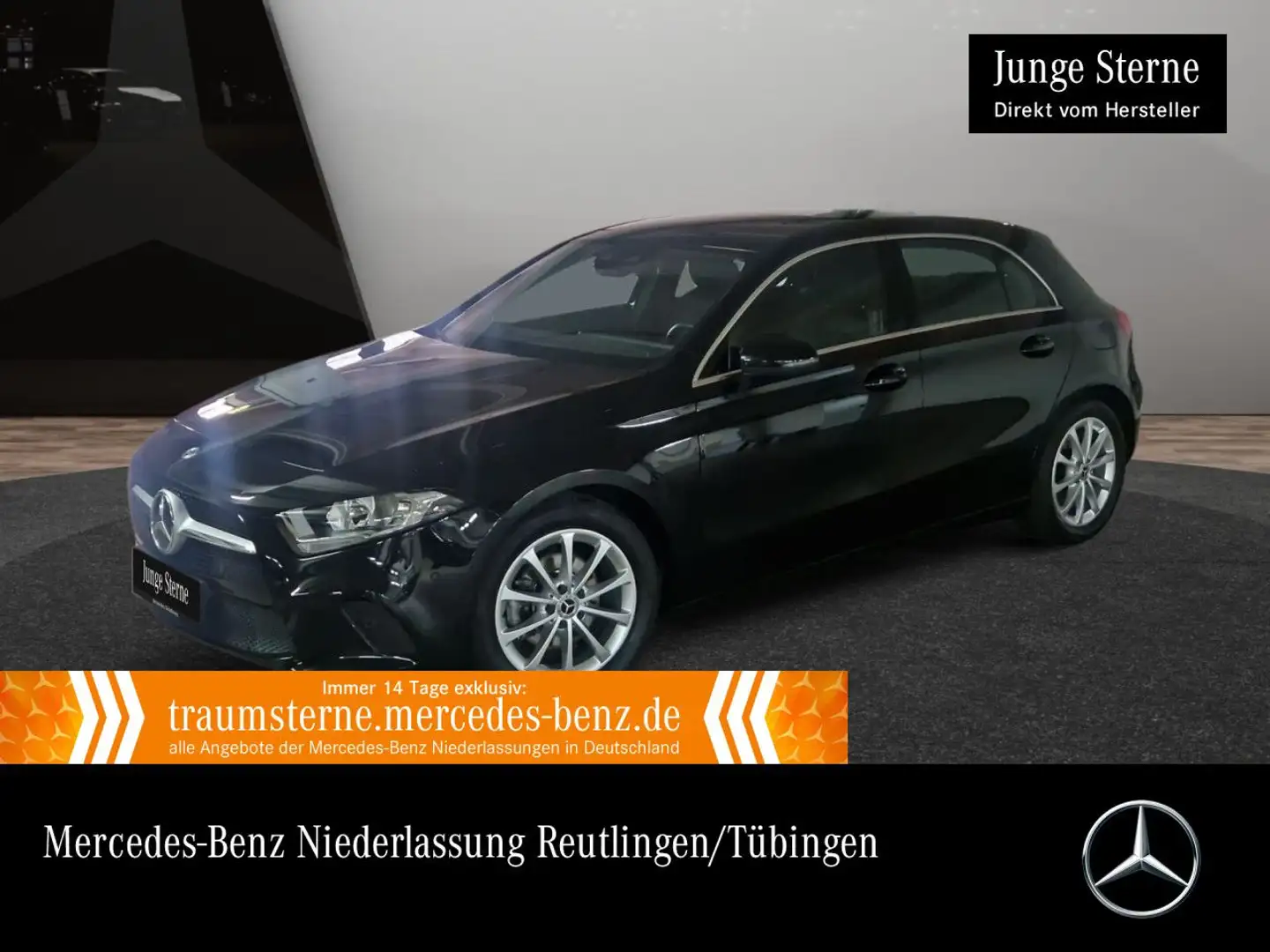 Mercedes-Benz A 180 PROGRESSIVE+360°+TOTW Schwarz - 1