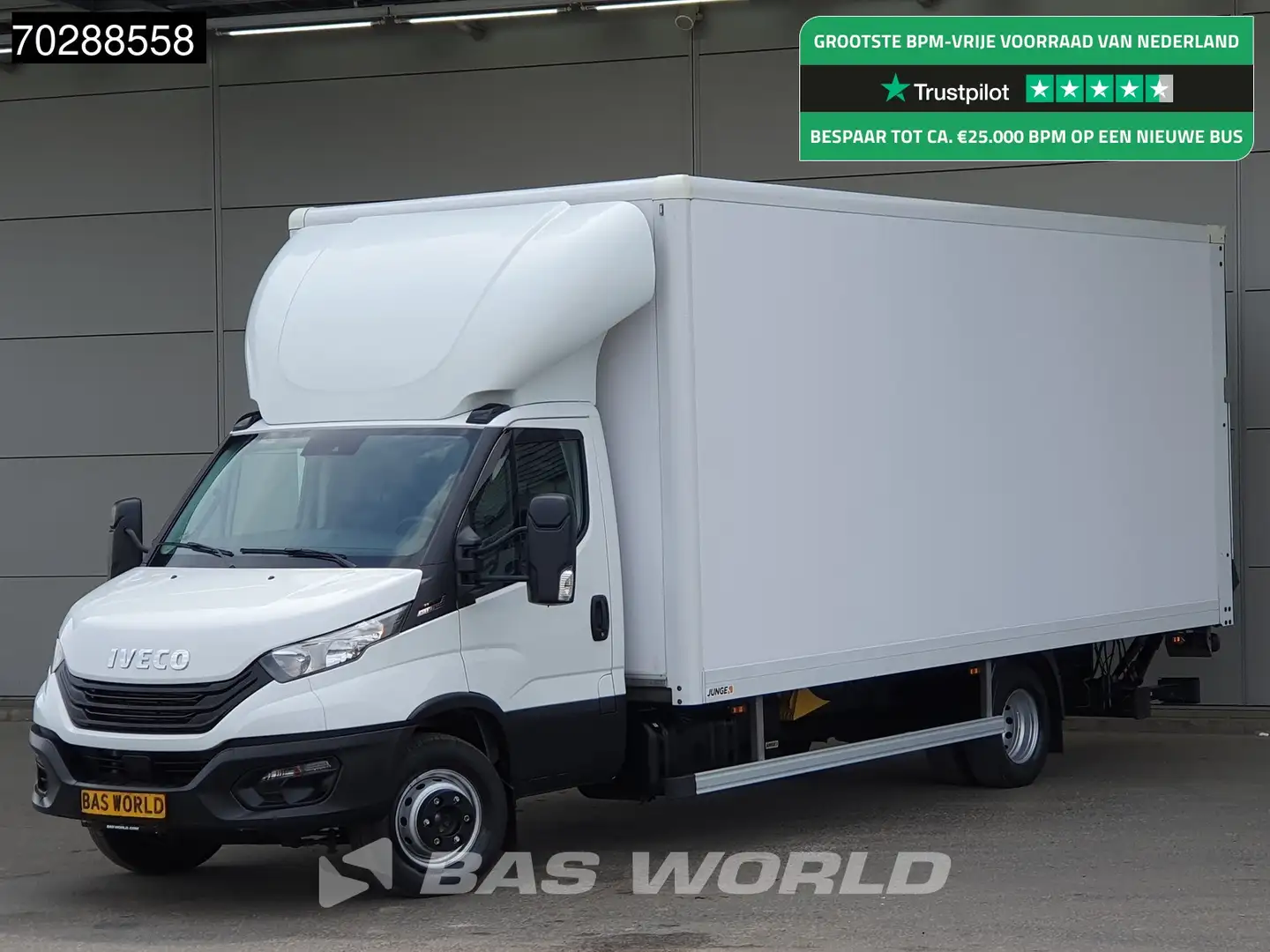 Iveco Daily 70C21 Automaat Luchtvering Laadklep 210PK Airco Cr Wit - 1