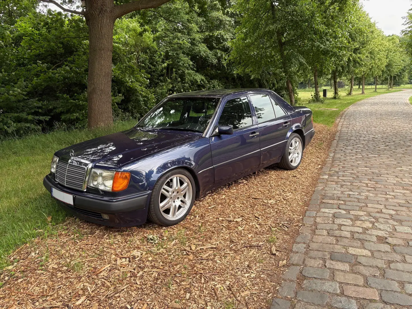 Mercedes-Benz 500 500E Blauw - 1