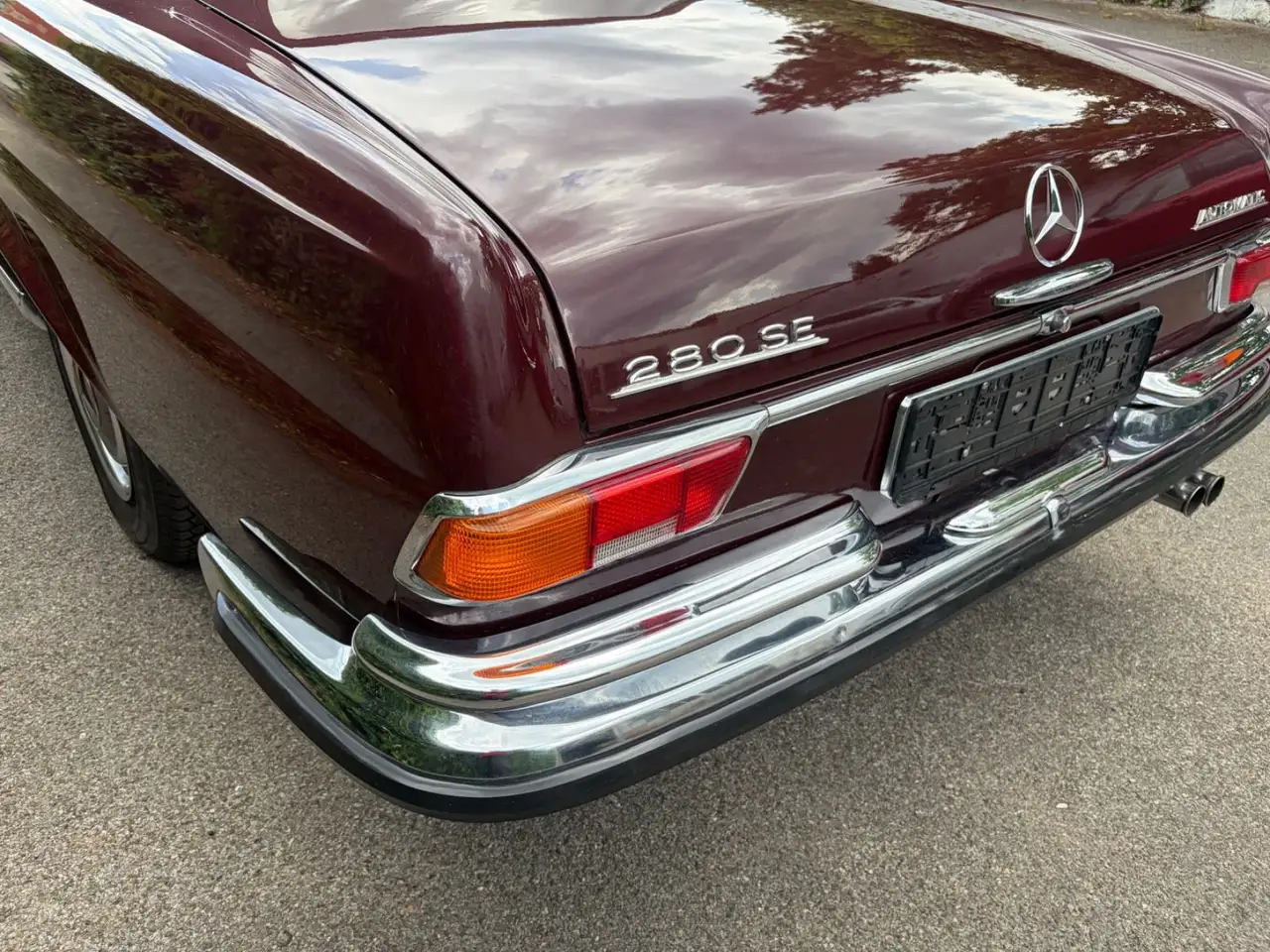 Mercedes-Benz 280 SE Werks Flachkühler, foto 8