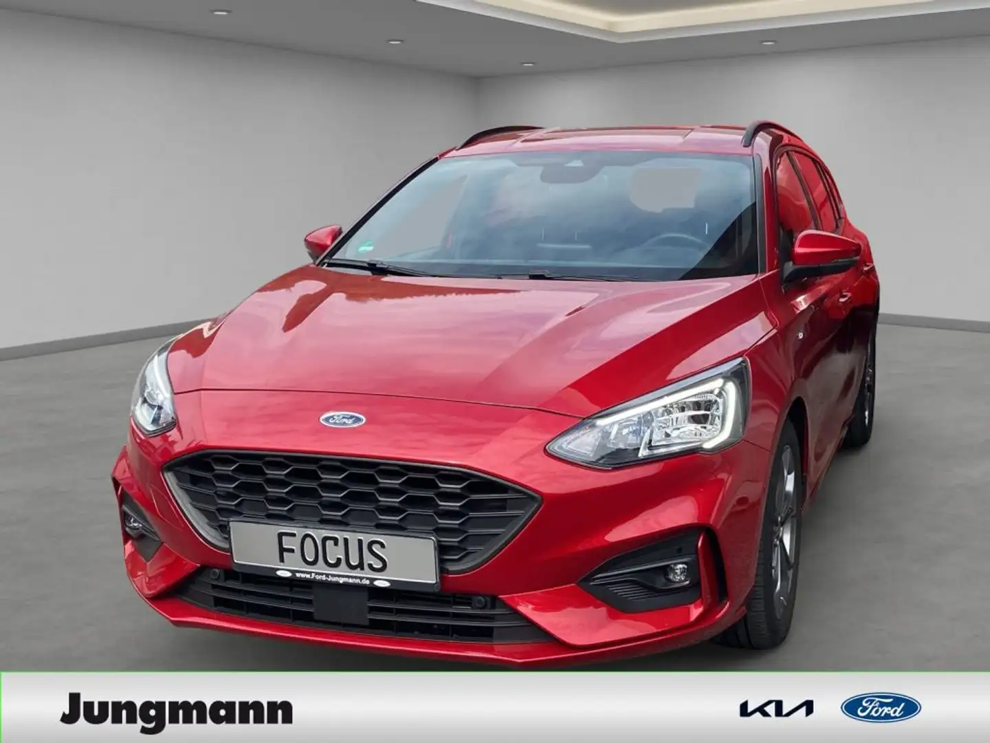 Ford Focus Turnier 1.0 EcoBoost Hybrid ST-LINE Rot - 1