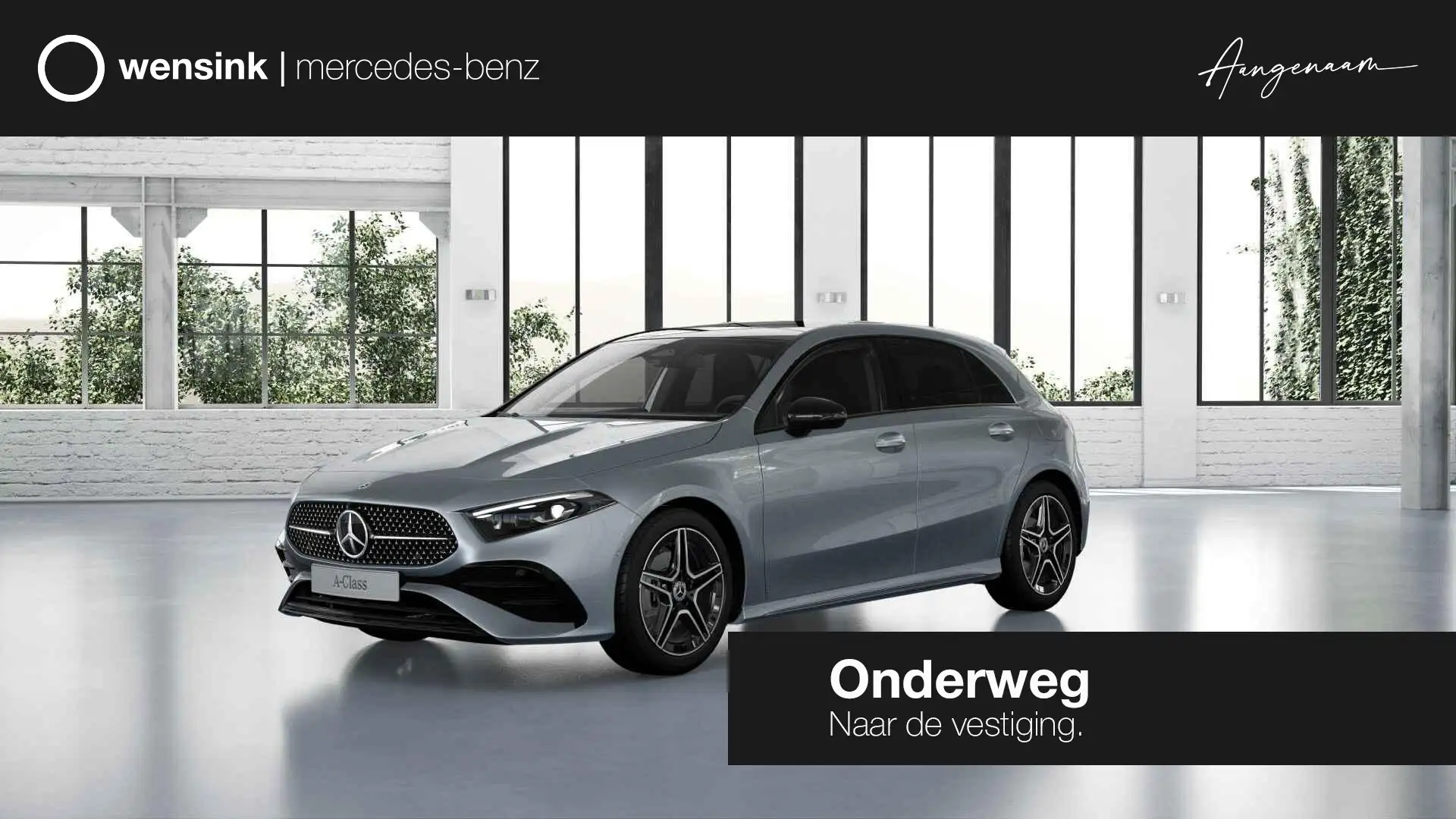 Mercedes-Benz A 180 Business Solution AMG | Panoramaschuifdak | Stoelv Zilver - 1
