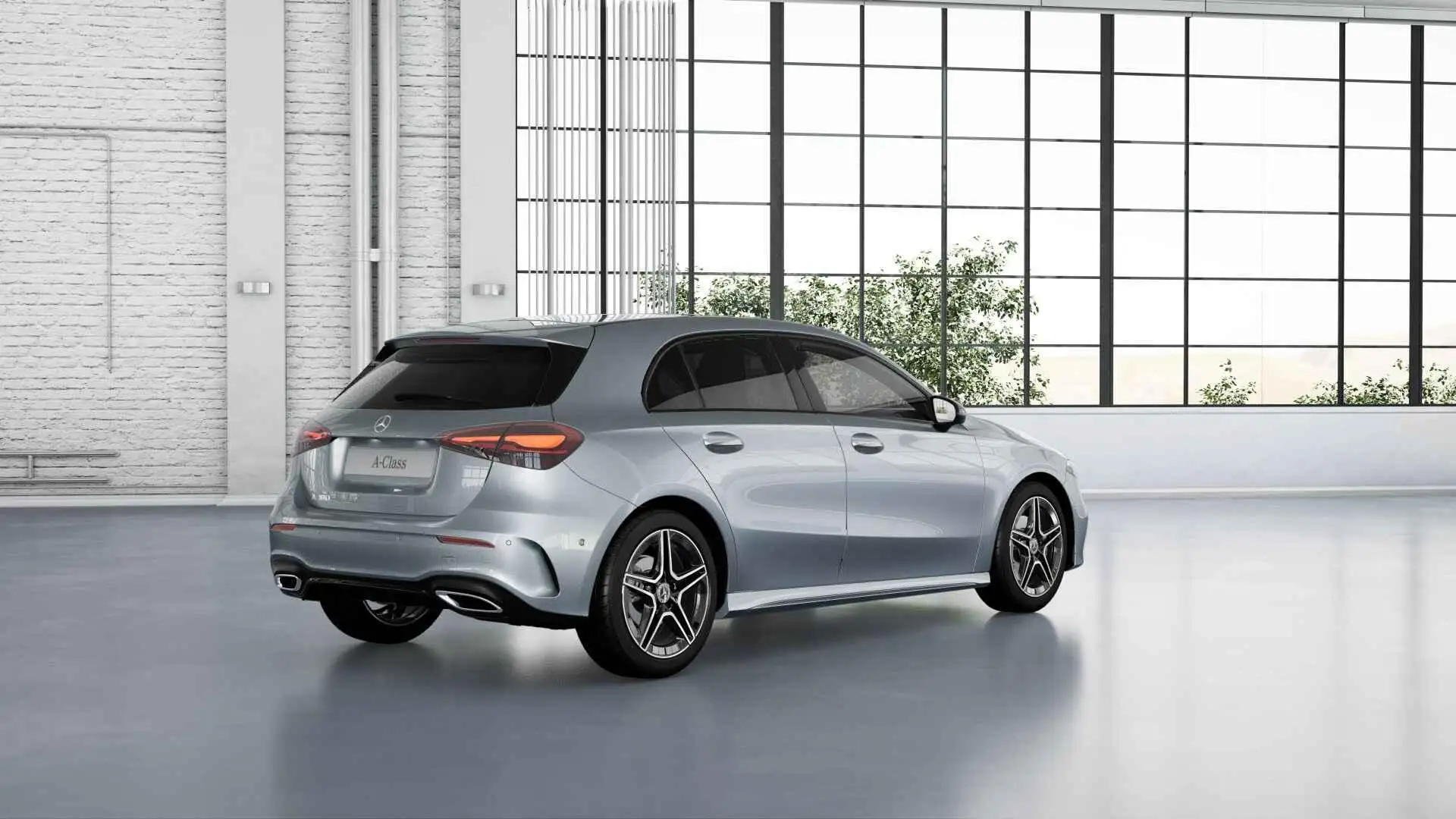 Mercedes-Benz A 180 Business Solution AMG | Panoramaschuifdak | Stoelv Zilver - 2