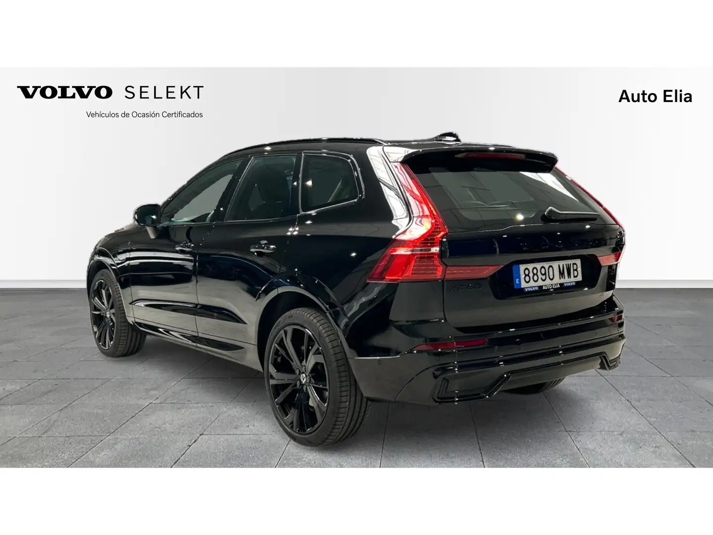 Volvo XC60 T6 Recharge Black Edition Plus Negro - 2