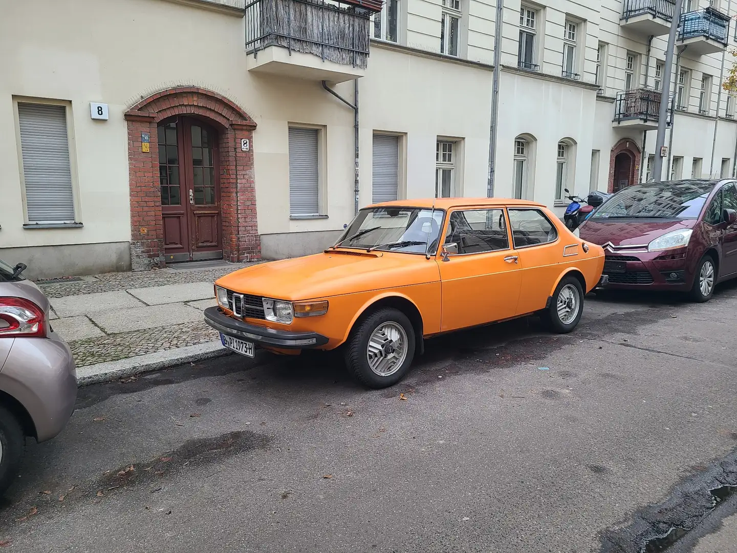 Saab 99 Coupe Orange - 2