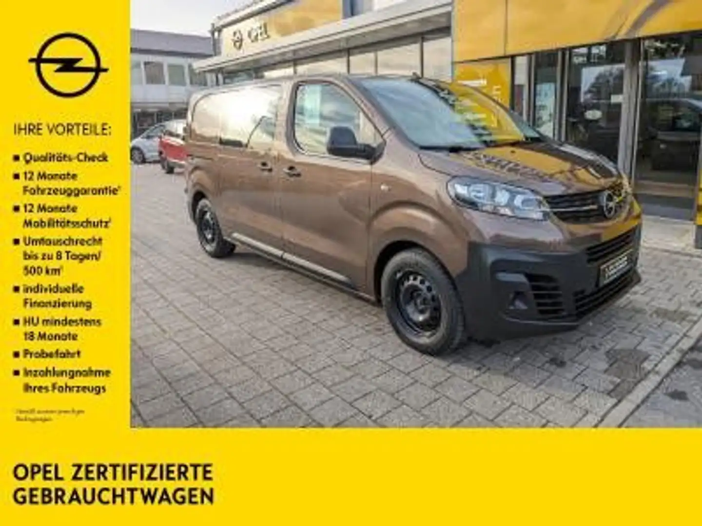 Opel Vivaro Kasten M Edition 1.5 D Brązowy - 1