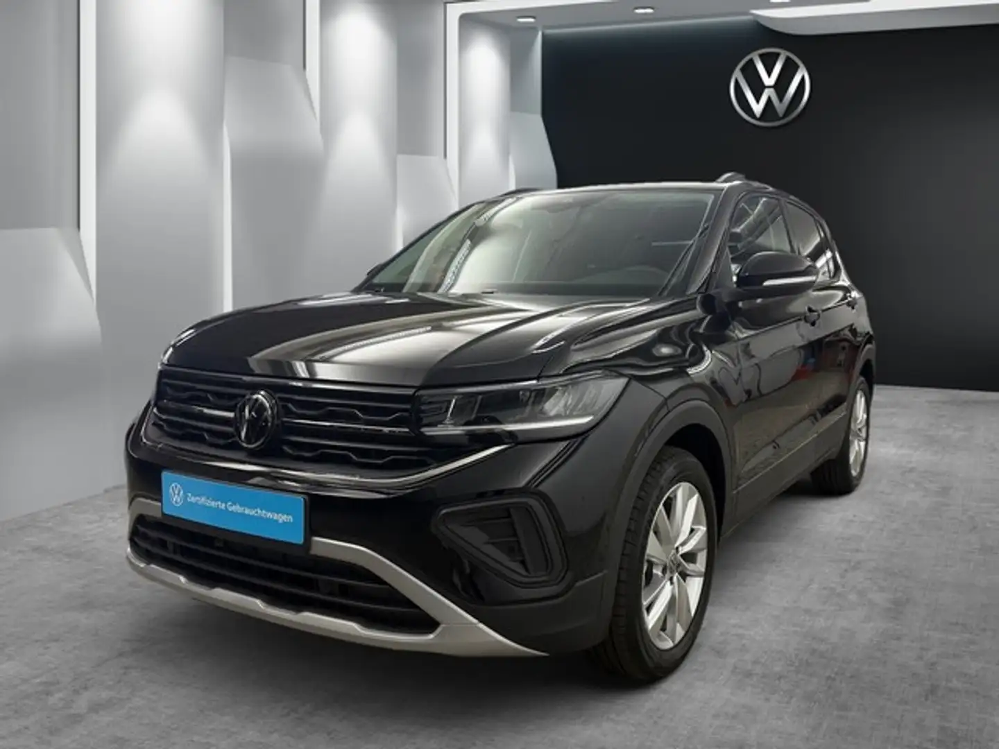 Volkswagen T-Cross 1.0 TSI DSG IQ DRIVE ACC KAMERA NAVI AHK Schwarz - 1