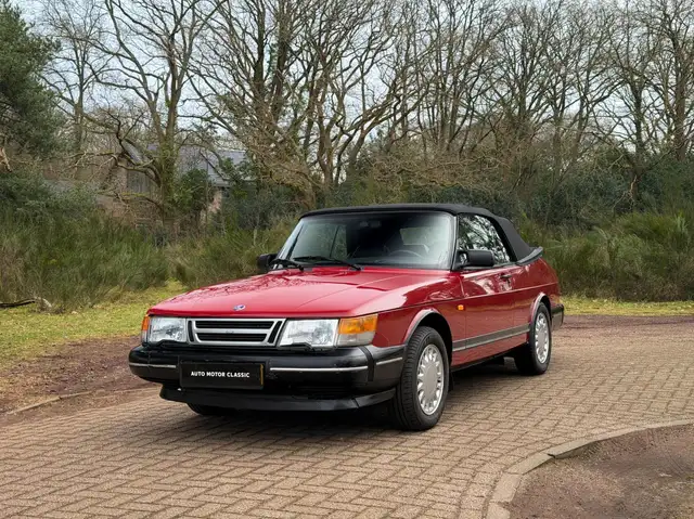 Saab 900 Cabriolet 2.0i 16v | Cherry Red