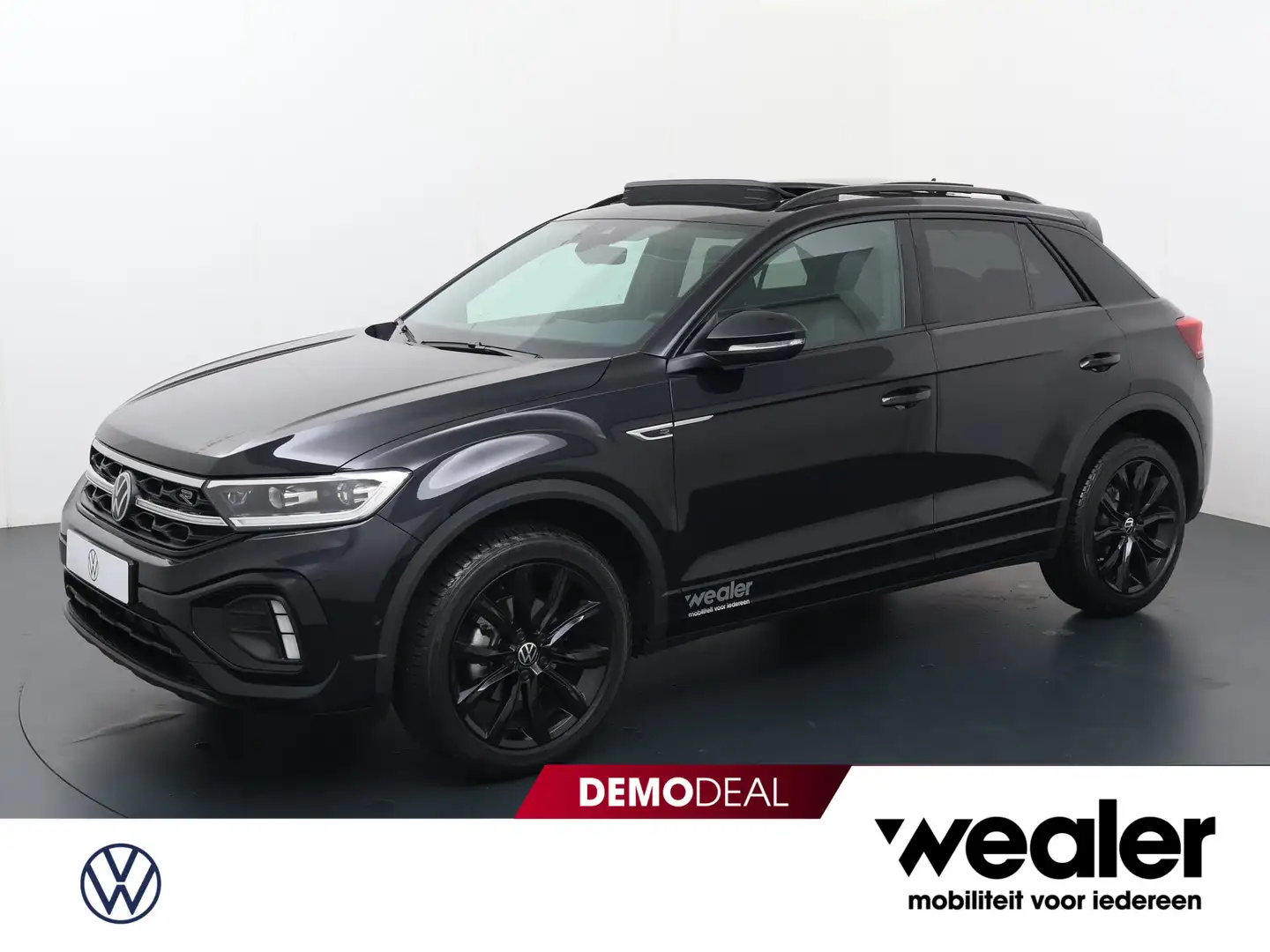 Volkswagen T-Roc 1.5 TSI 150pk DSG R-Line Business Black Style | Pa Zwart - 1