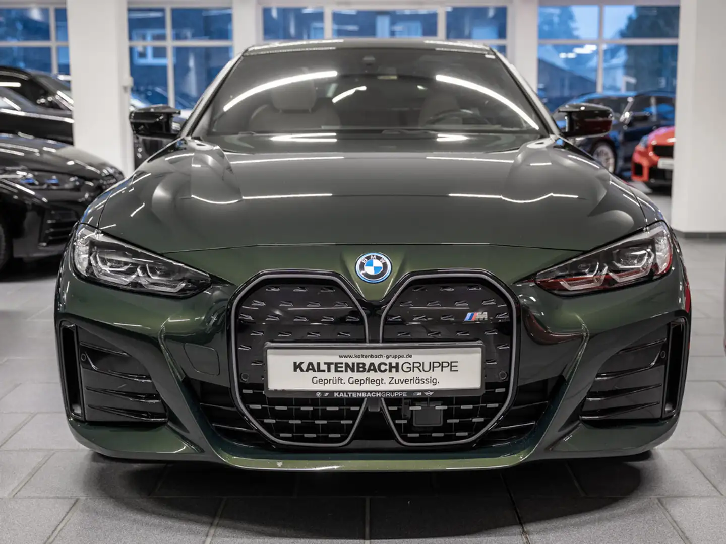 BMW i4 M50 Gran Coupe LED NAVI HGSD H/K KAMERA Grün - 2