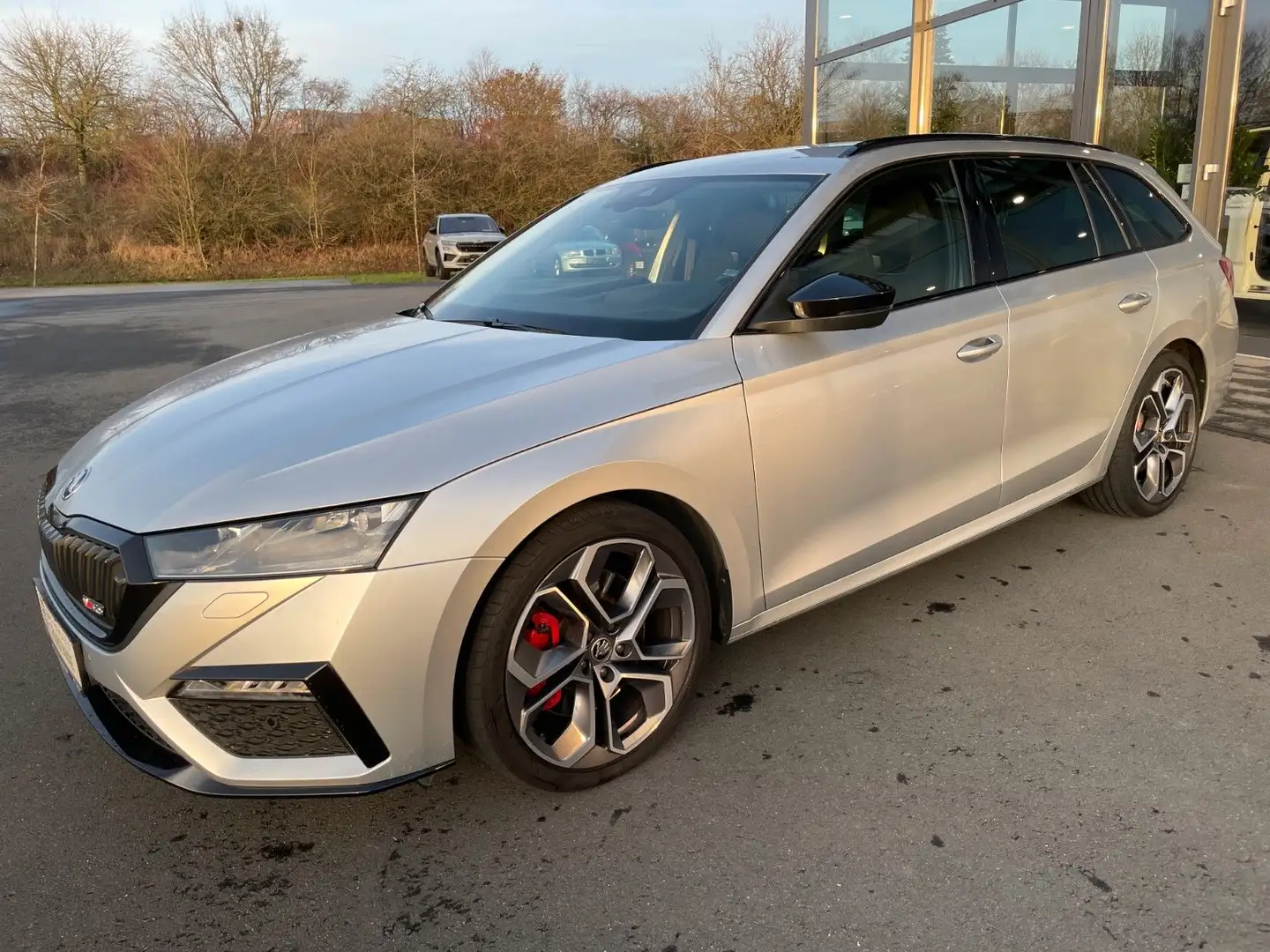 Skoda Octavia Combi 2,0TSi RS Canton AHK DCC Head-Up Silber - 1