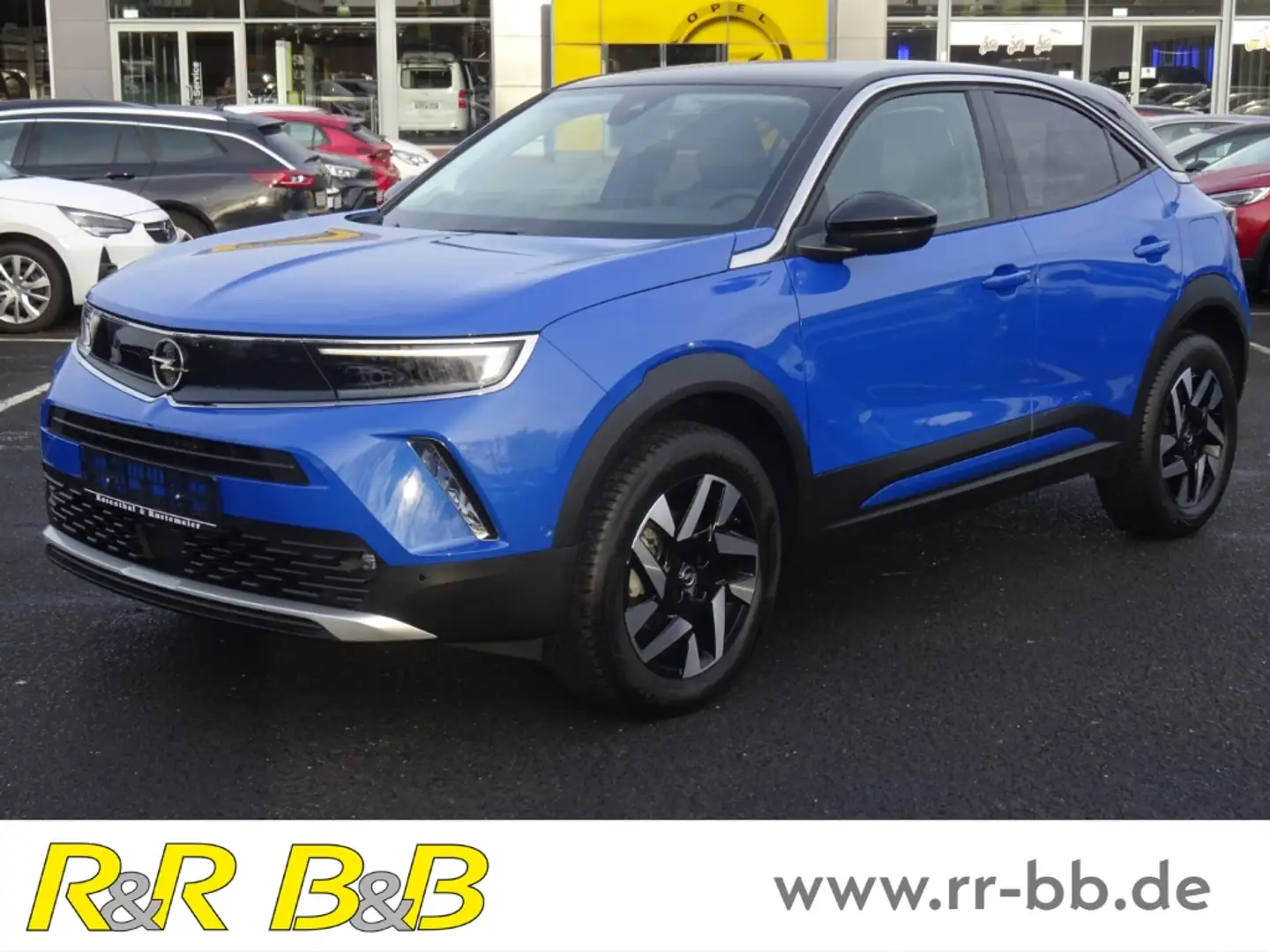 Opel Mokka Elegance 1.2 Turbo AT+NAVI+R-KAMERA+SHZ+ACC+PDC Blauw - 1