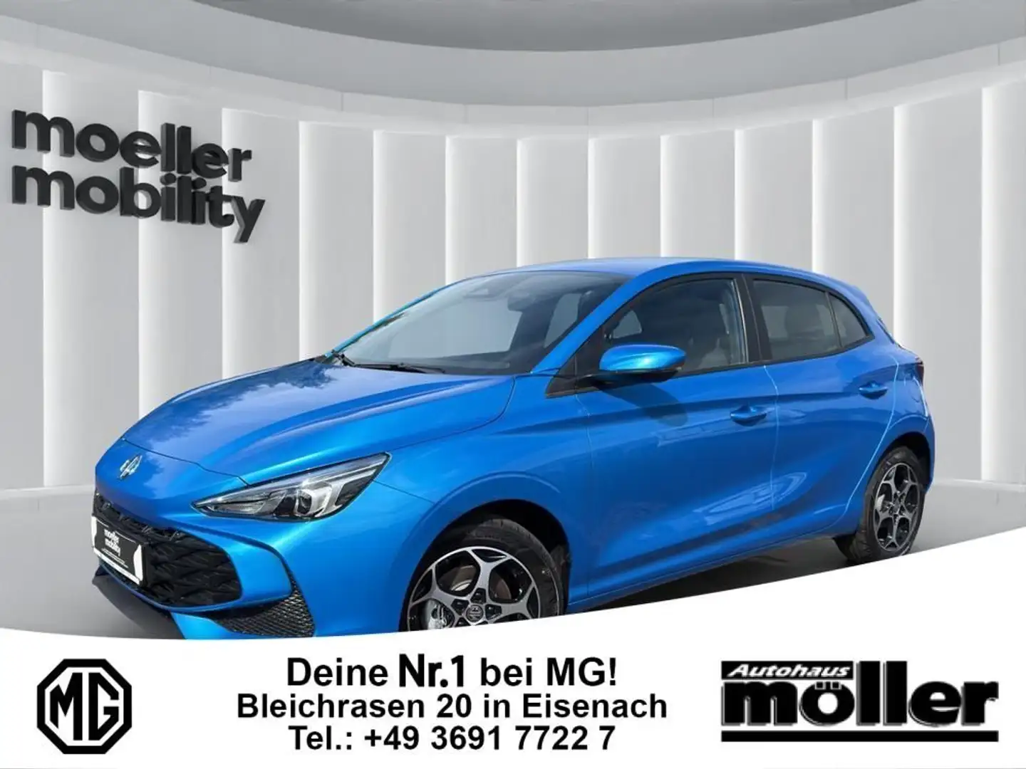 MG MG3 3 1.5L 4 Zylinder Comfort 7 Jahre Garantie! Bleu - 1