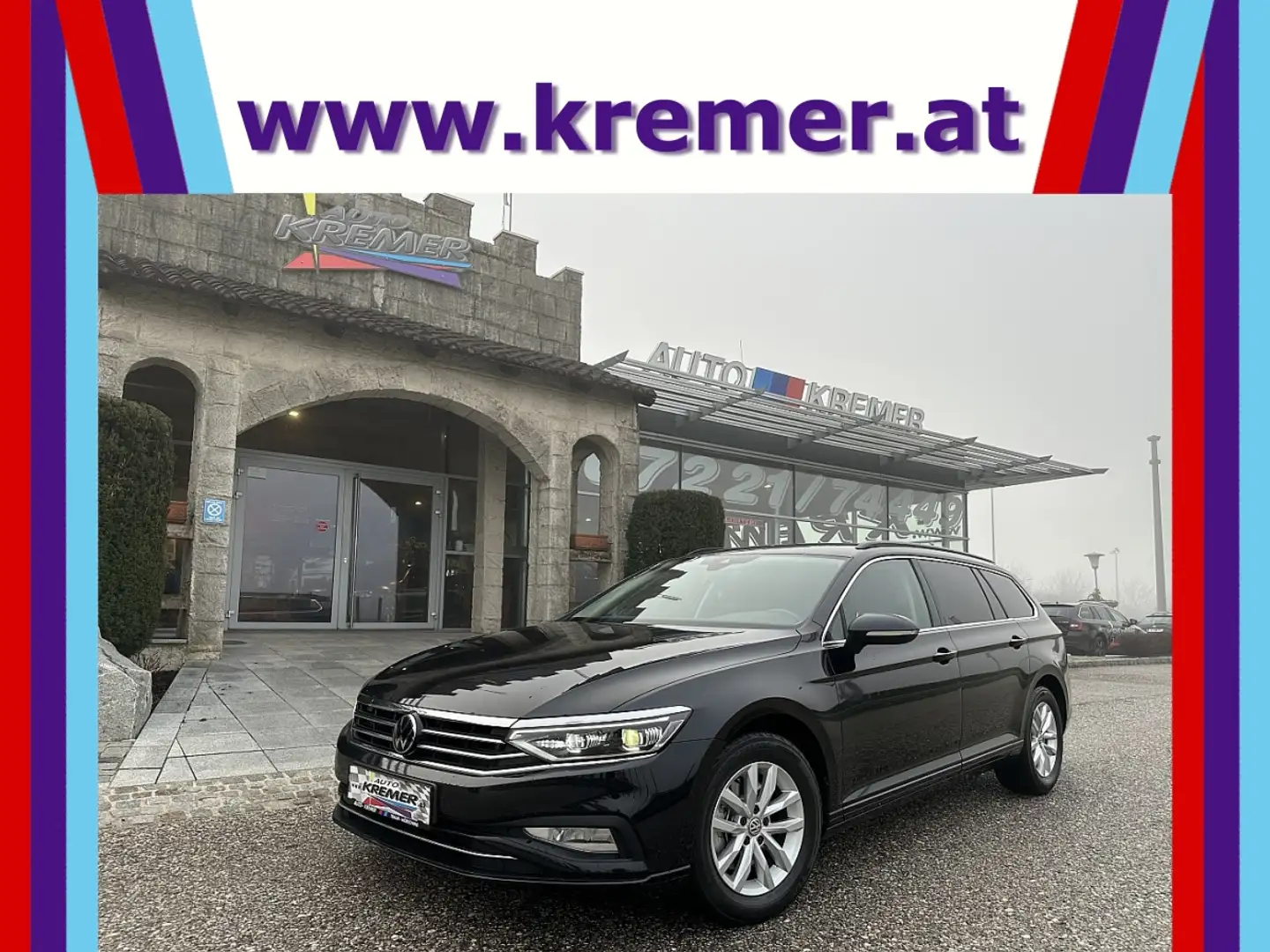 Volkswagen Passat Variant 2,0 SCR TDI DSG/SHA/MASSAGE/NAVI/APPLE-CARPLAY1... Schwarz - 1