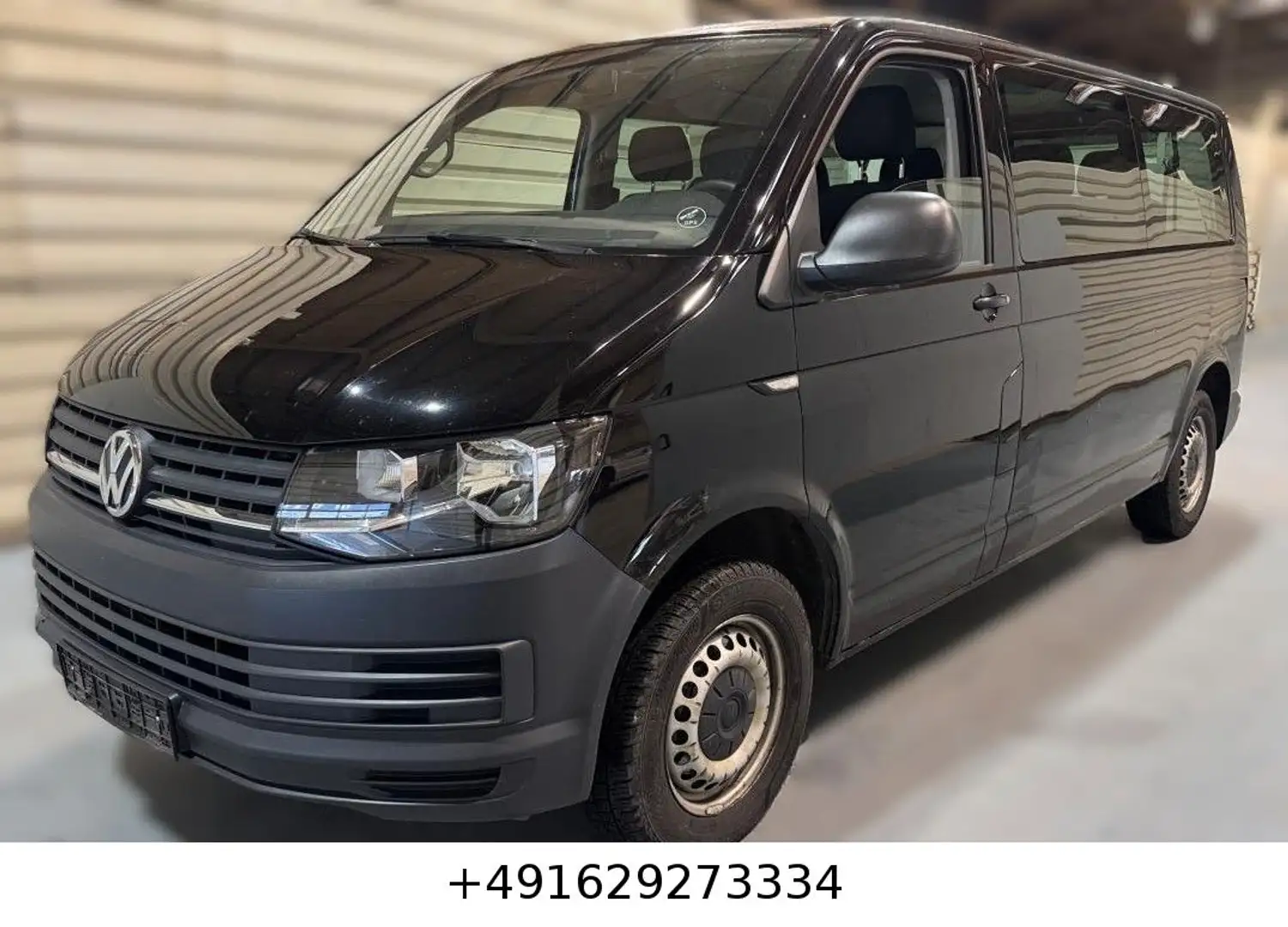 Volkswagen T6 Transporter KastKombi lang NAVI/PDC/AHK/KLIMA Schwarz - 1