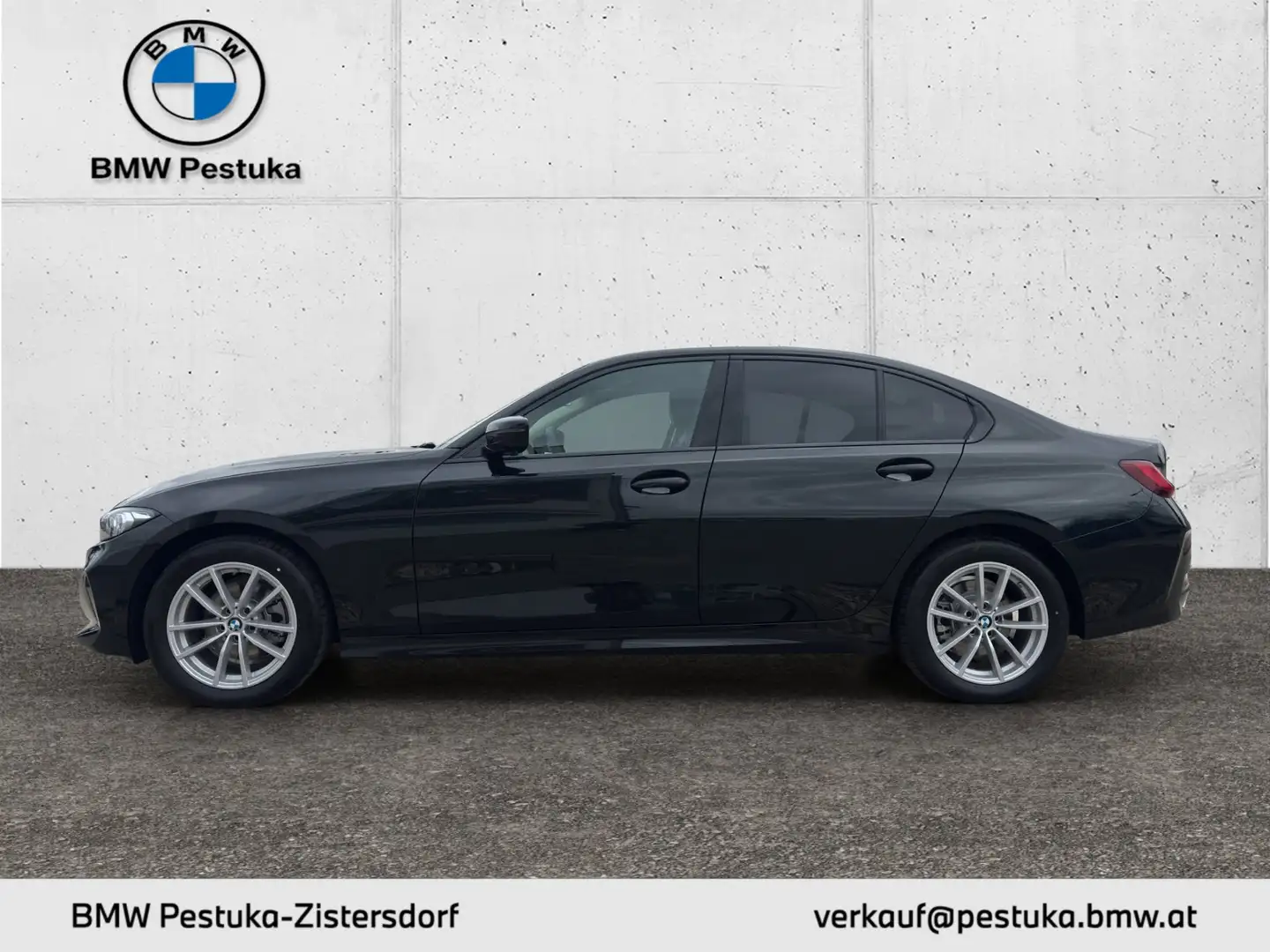 BMW 320 320d xDrive Schwarz - 2
