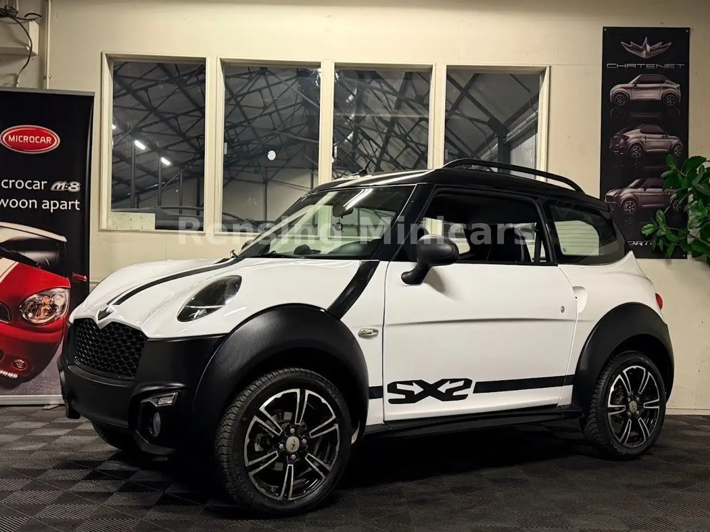 Chatenet Sonstige CH26 SVZ MINI COOPER Mopedauto Microcar 45 KM Weiß - 1