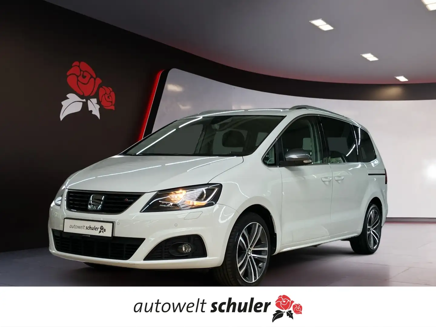 SEAT Alhambra 1.4 TSI DSG FR 7-Sitzer AHK Xenon Navi Weiß - 1