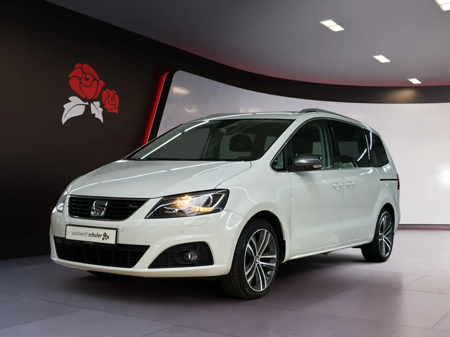 SEAT Alhambra 1.4 TSI DSG FR 7-Sitzer AHK Xenon Navi Weiß - 2