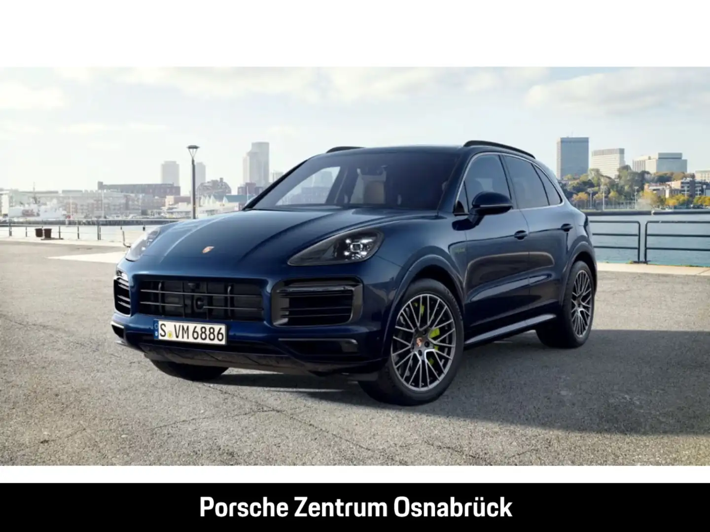 Porsche Cayenne E-Hybrid Platinum Edition Luft 14-Wege 21-Zoll Spo Blau - 1