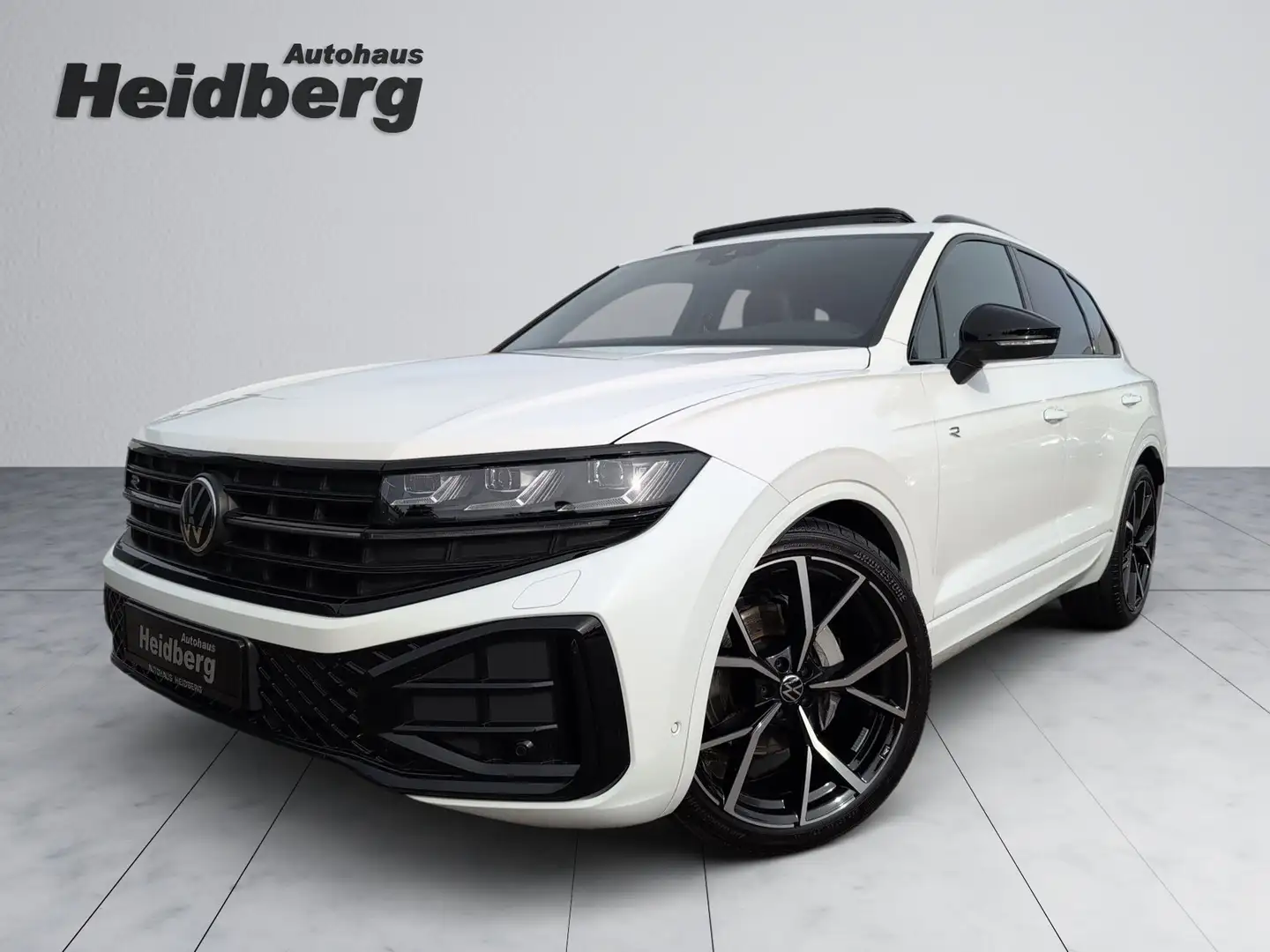 Volkswagen Touareg R-Line BLACK IQ 22" AHK Luftfhw. PANO FACELIFT Blanco - 1