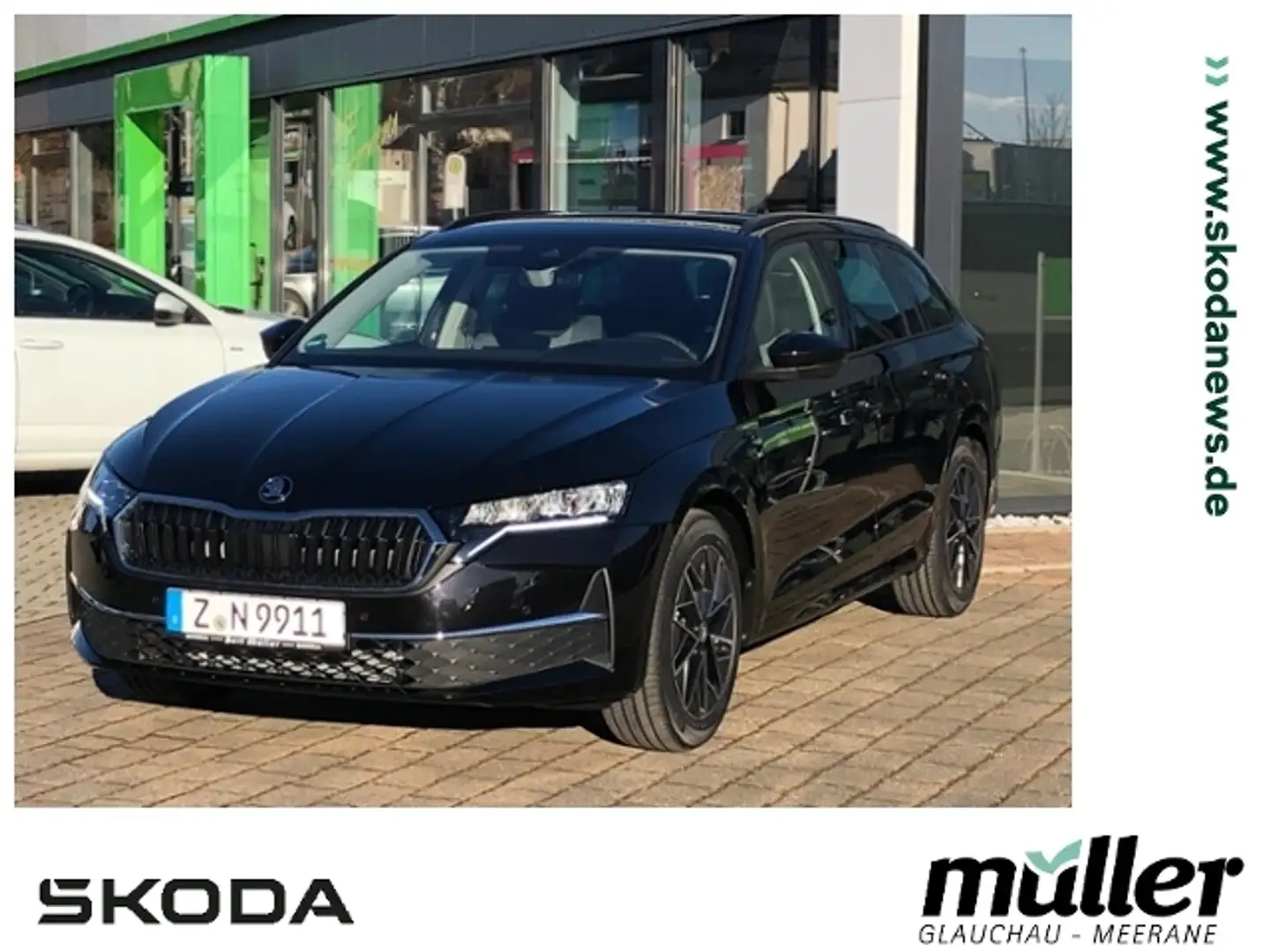 Skoda Octavia Combi Tour AHZV SmartLink DAB Bluetooth Schwarz - 1