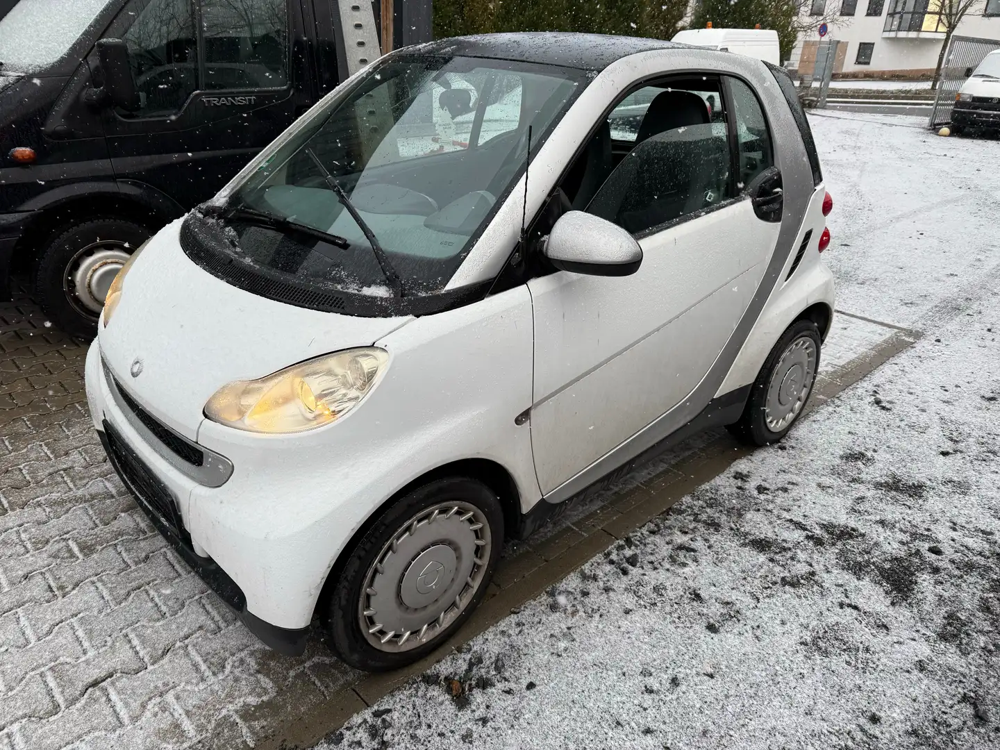 smart forTwo coupe pulse -Klima-Automatik-TÜV 9/26- Blanc - 2