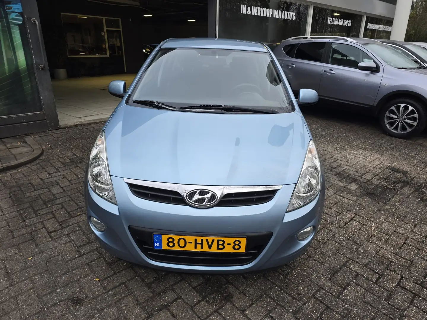 Hyundai i20 1.2i DynamicVersion | NIEUWE APK | AIRCO | 12MND G Blauw - 2