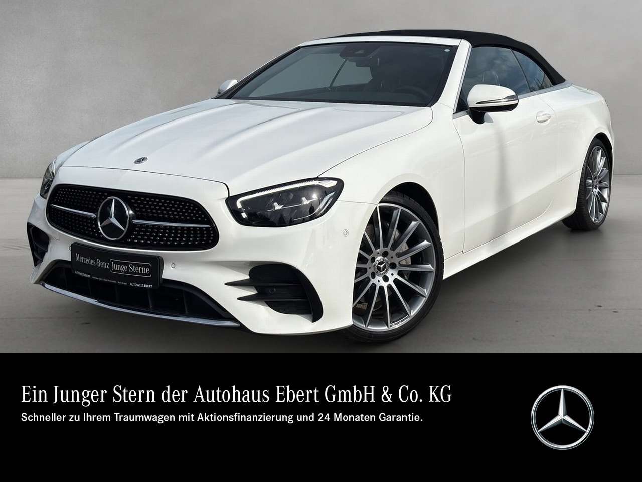 Mercedes-Benz E 200 — Mercedes-Benz E 200 E200 Cab AMG HughEndMBUX Business AIRSCARF Totwi