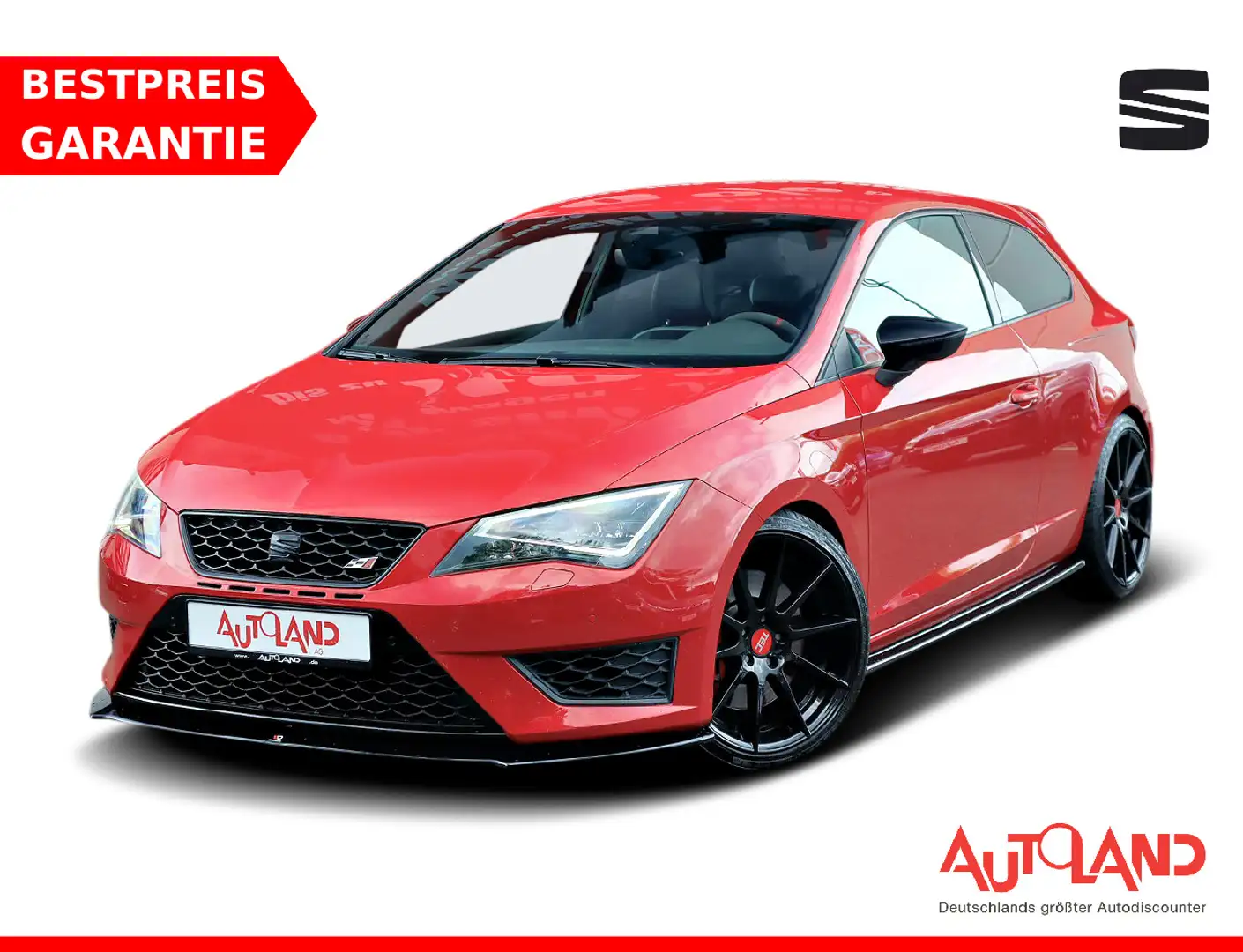 SEAT Leon SC Cupra 290 LED Alcantara SHZ Navi PDC Rot - 1