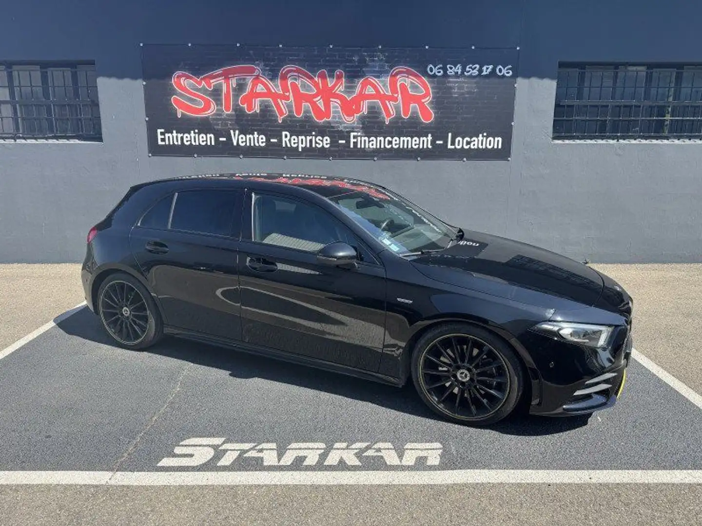 Mercedes-Benz A 220 220 D 190CH AMG LINE EDITION 1 8G-DCT Noir - 1