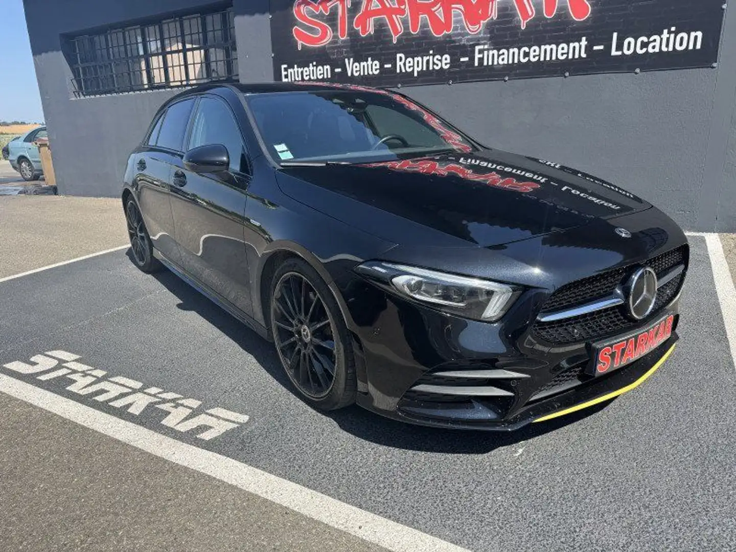 Mercedes-Benz A 220 220 D 190CH AMG LINE EDITION 1 8G-DCT Noir - 2