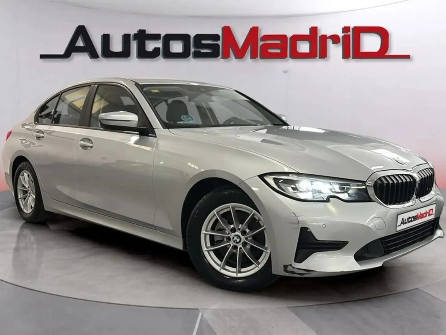 BMW 320 320d Auto. Gris - 1