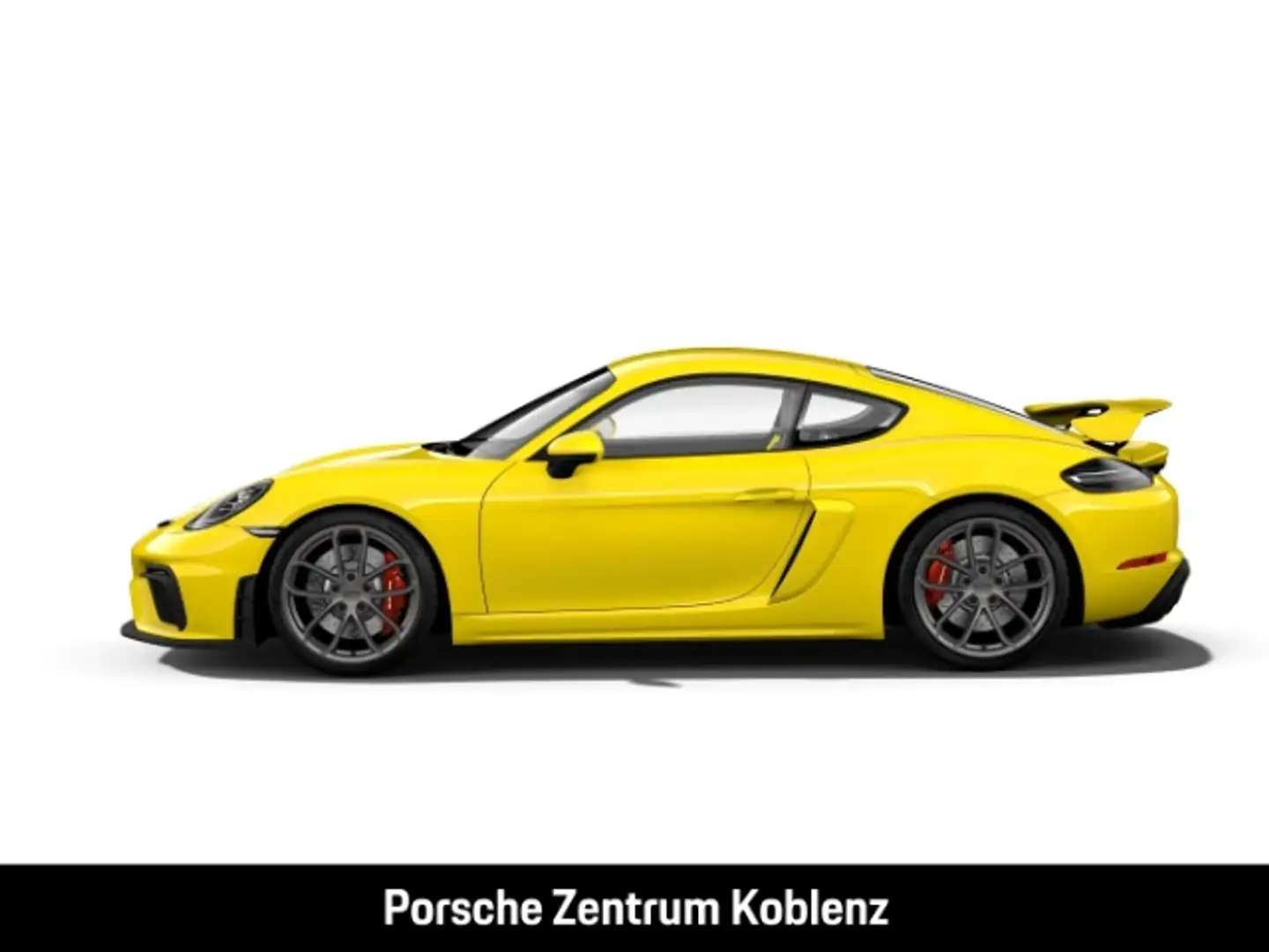 Porsche Cayman 718 GT4 Gelb - 2