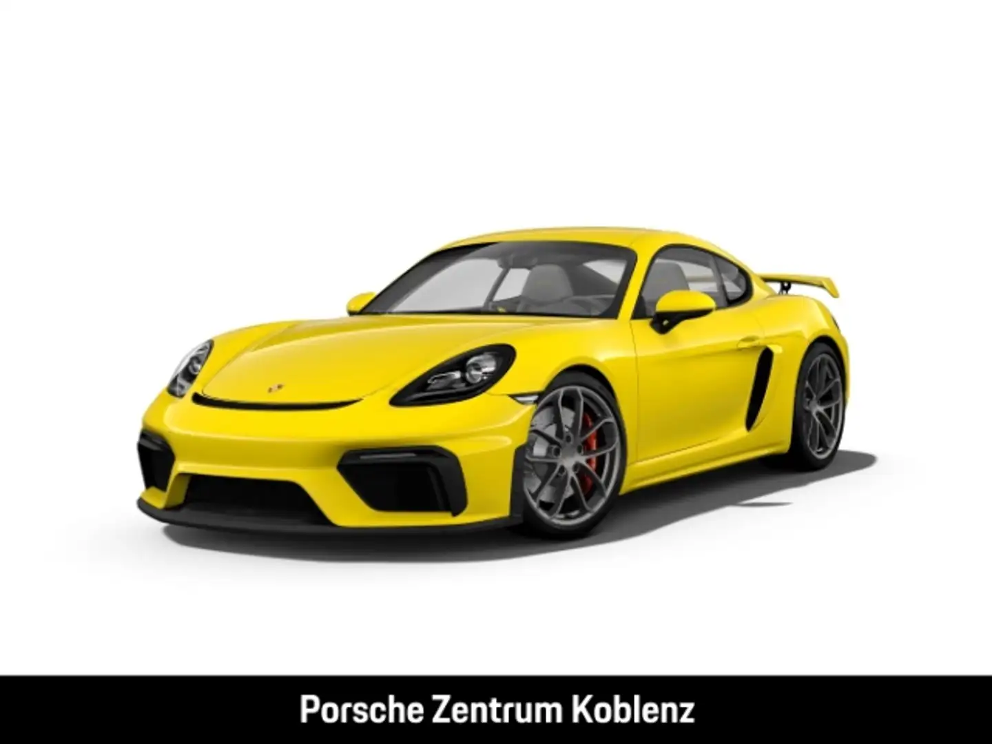 Porsche Cayman 718 GT4 Gelb - 1