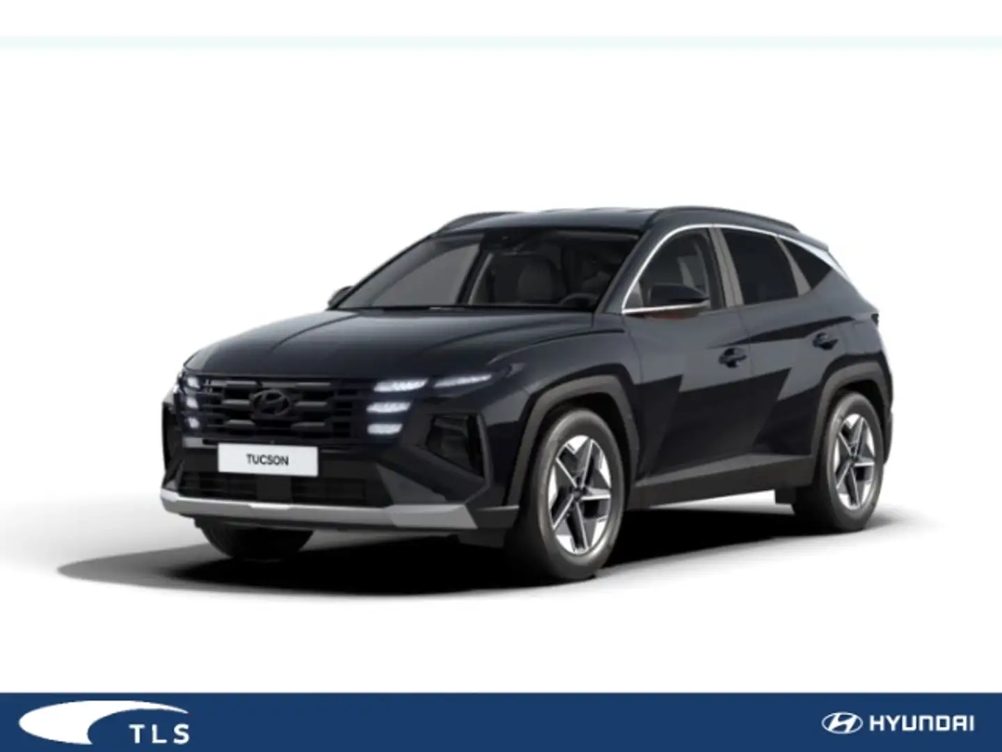 Hyundai TUCSON Trend Mild-Hybrid 4WD 1.6 T-GDI EU6e Navi Digitale Schwarz - 1