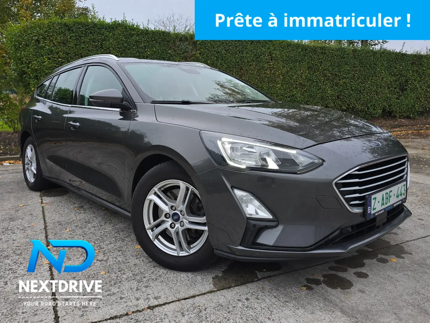 Ford Focus Prête à immatriculer / Camera / Att Remorq Gris - 1