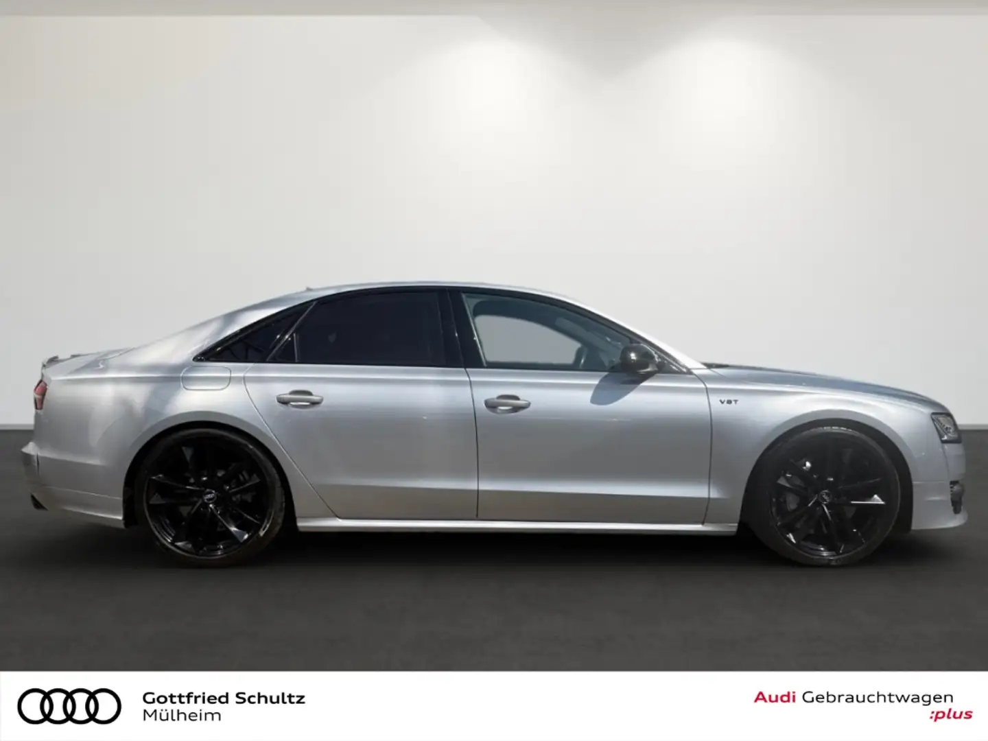 Audi S8 4.0 TFSI quattro plus HuD StHz Bose Mit vorhandene Silber - 2