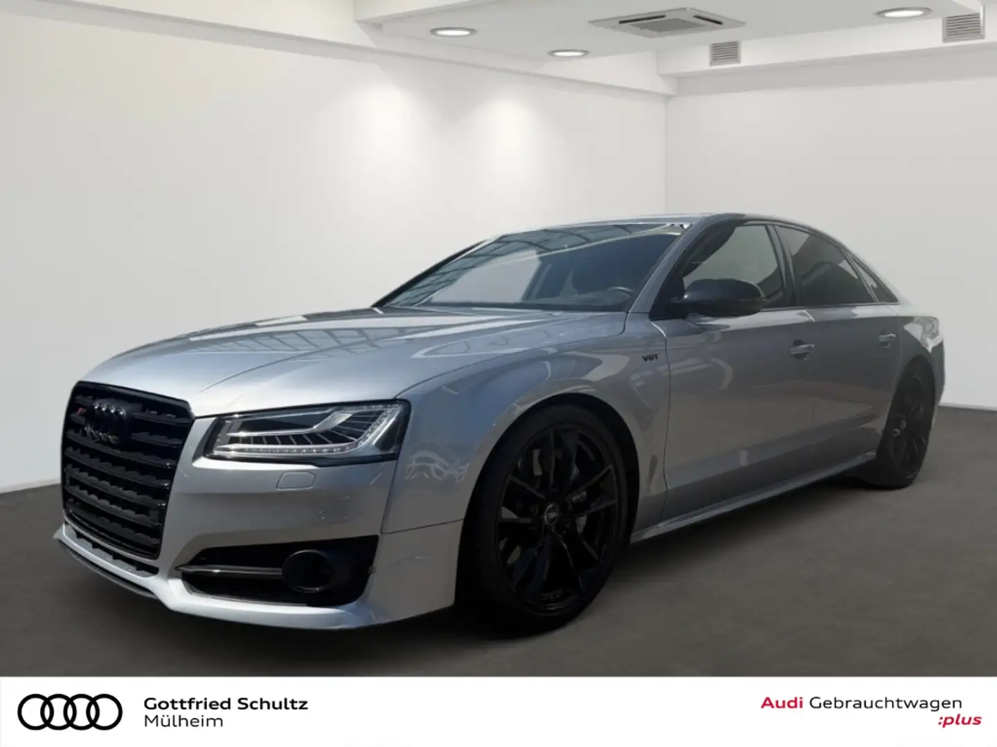 Audi S8 4.0 TFSI quattro plus HuD StHz Bose Mit vorhandene Silber - 1