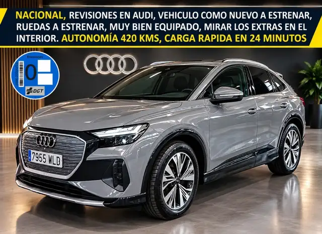 Audi Q4 e-tron Sportback 45 Black Line edition 210kW 82KWh