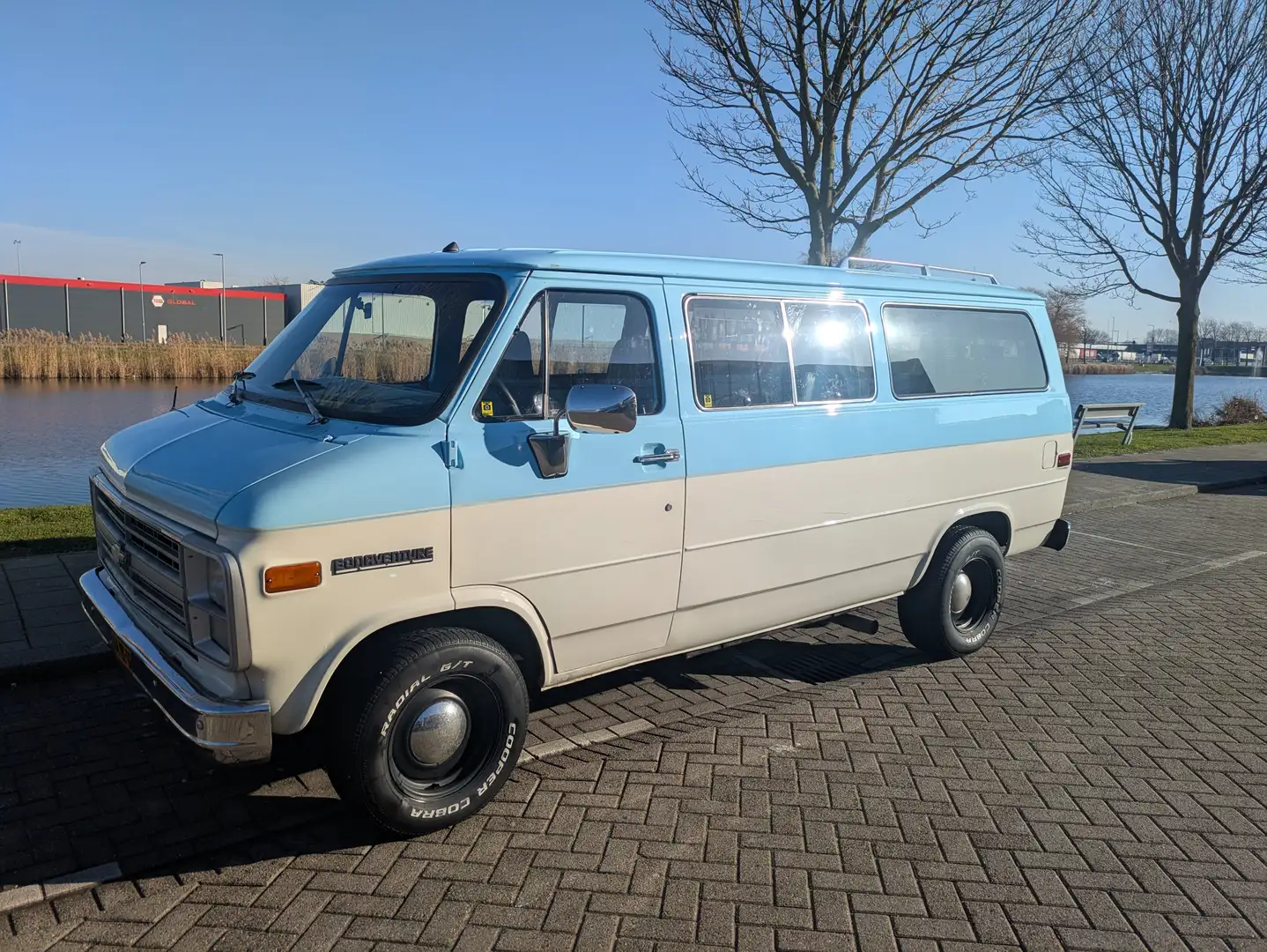 Chevrolet Chevy Van G10 blijvend youngtimer Bleu - 1