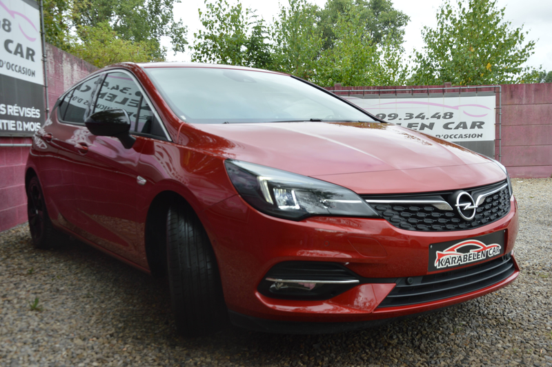 Opel Astra 1.5Turbo D Elegance BOITE AUT NAV CAM CLIM 65.435KM — photo 2