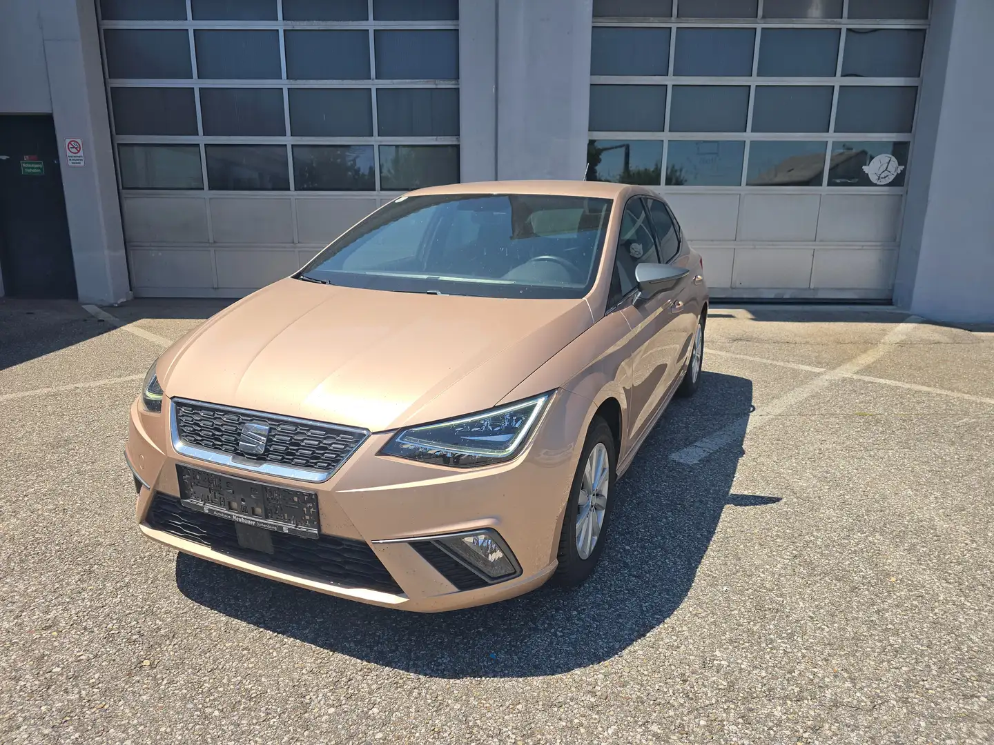 SEAT Ibiza Xcellence/CarPlay/LED/ACC/Navi Beżowy - 2