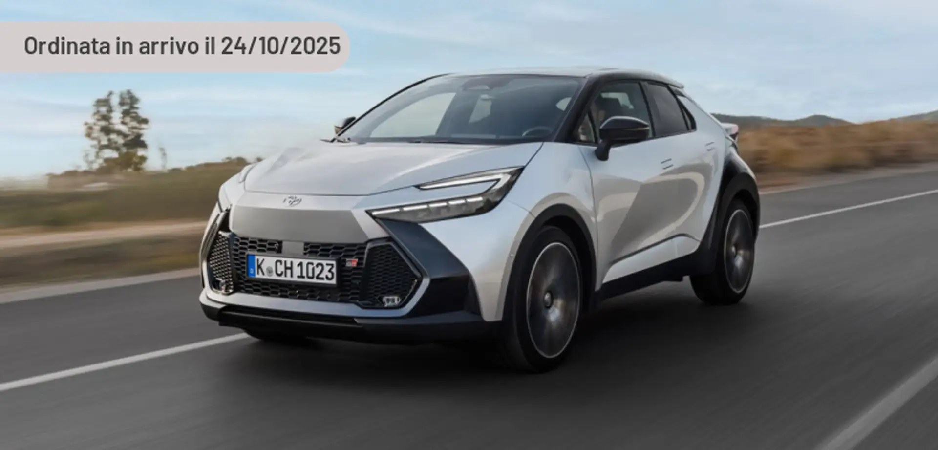 Toyota C-HR 2.0 PHEV Active Argento - 2