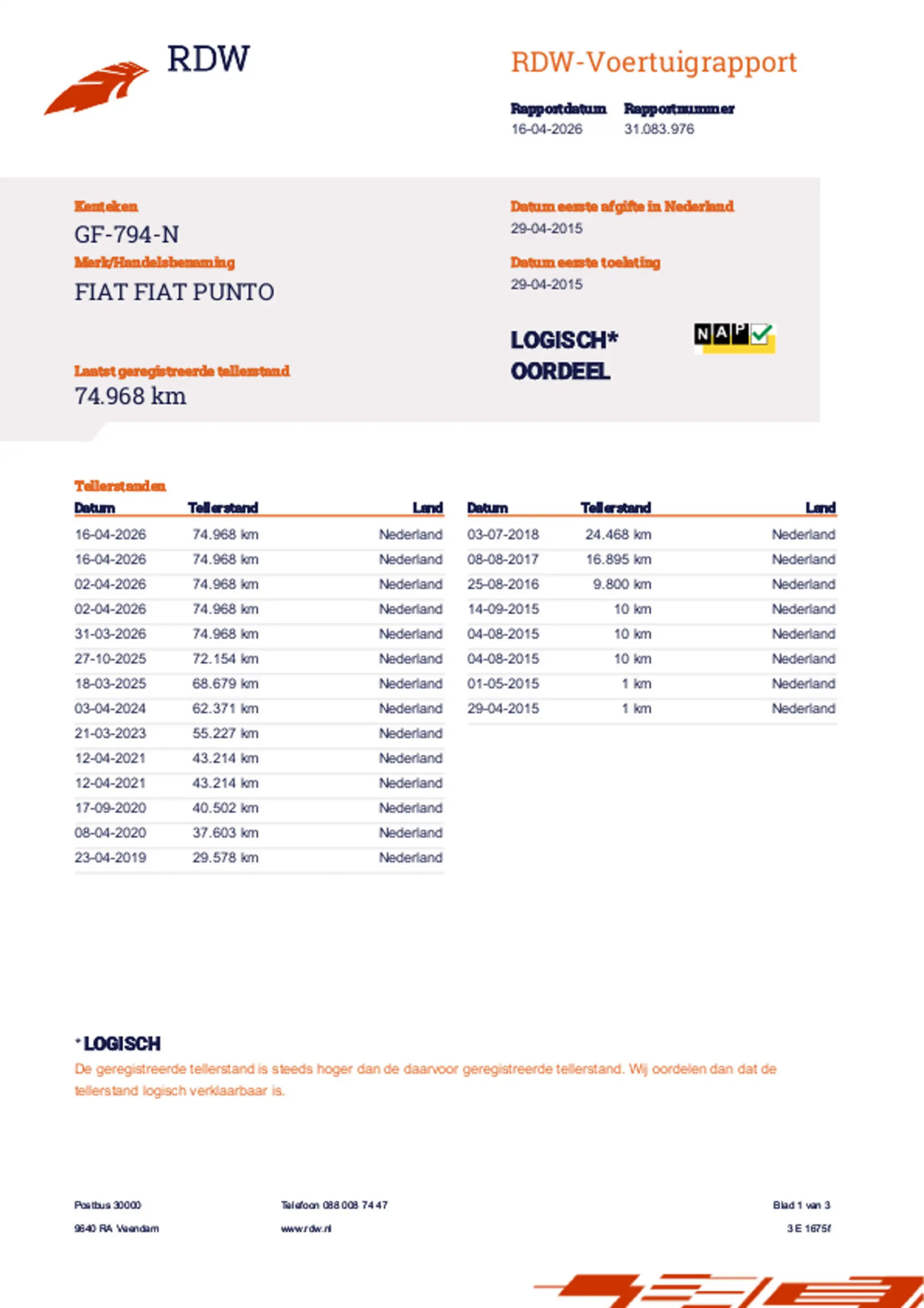 Fiat Punto Evo 0.9 TwinAir Lounge / 1eigenaar / Pano / NAP / trek — photo 14