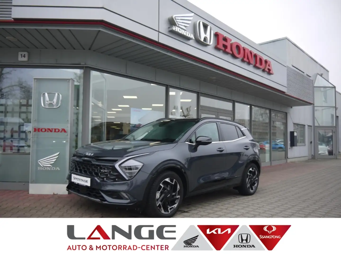 Kia Sportage GT-Line 4WD DCT El. Panodach Navi Leder Digitales Grau - 1