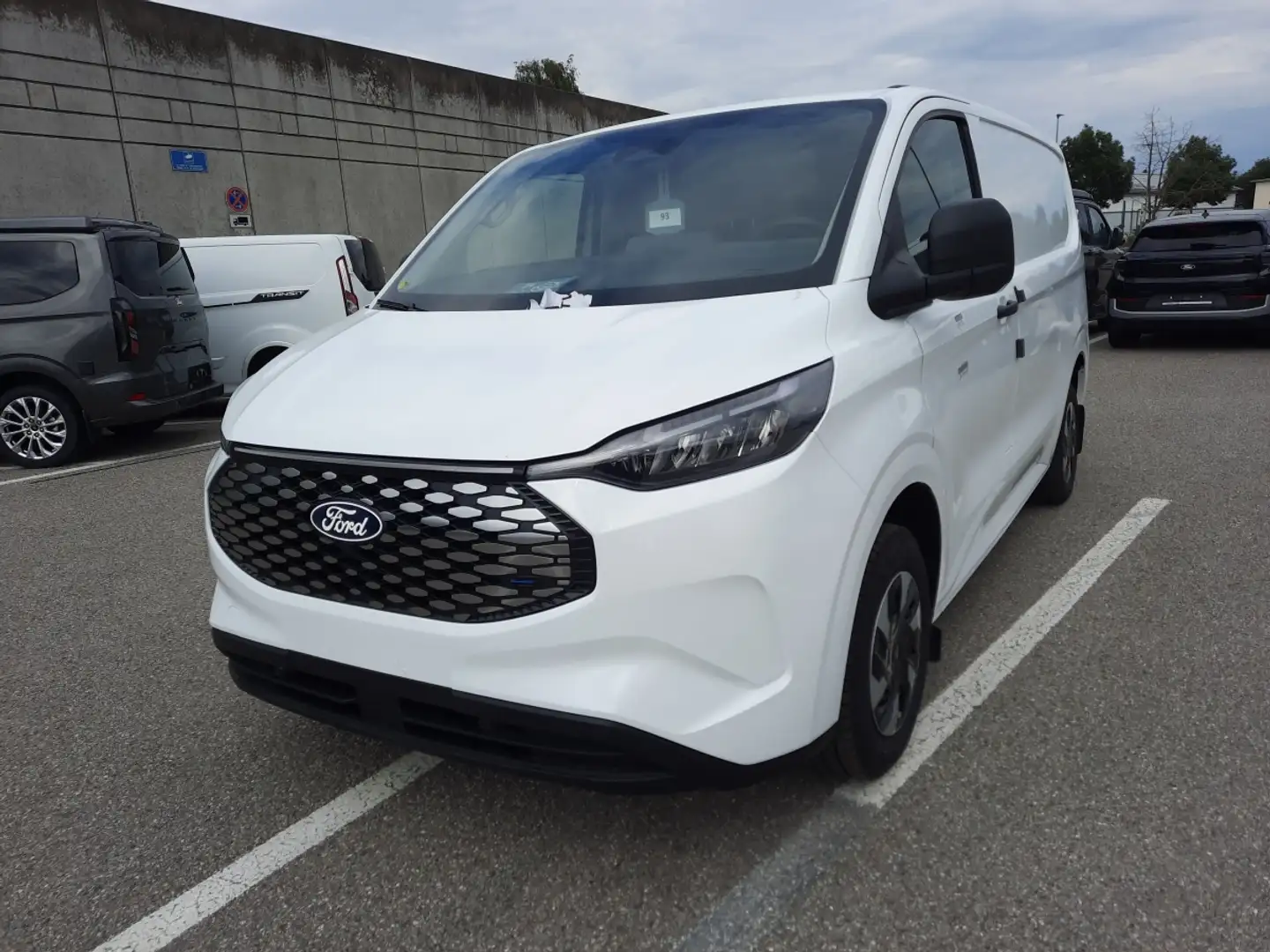 Ford Transit Custom Elektro Kasten 320 L1 RWD Trend Weiß - 2