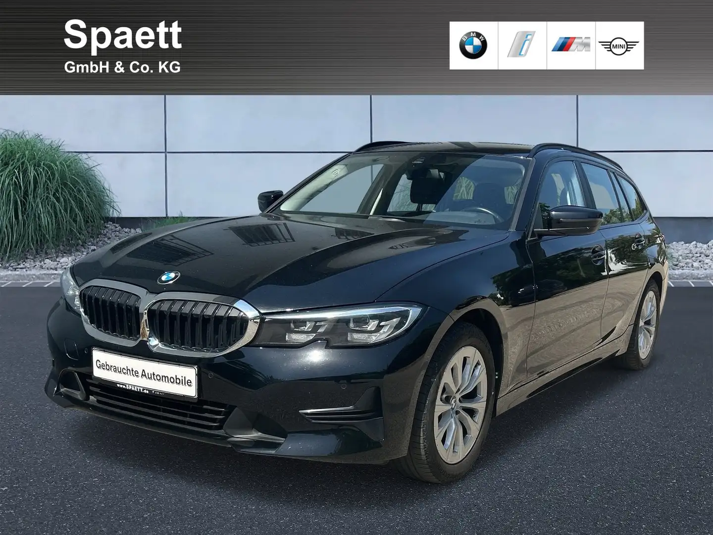 BMW 318 i Touring LED DAB Tempomat Klimaaut. Schwarz - 1